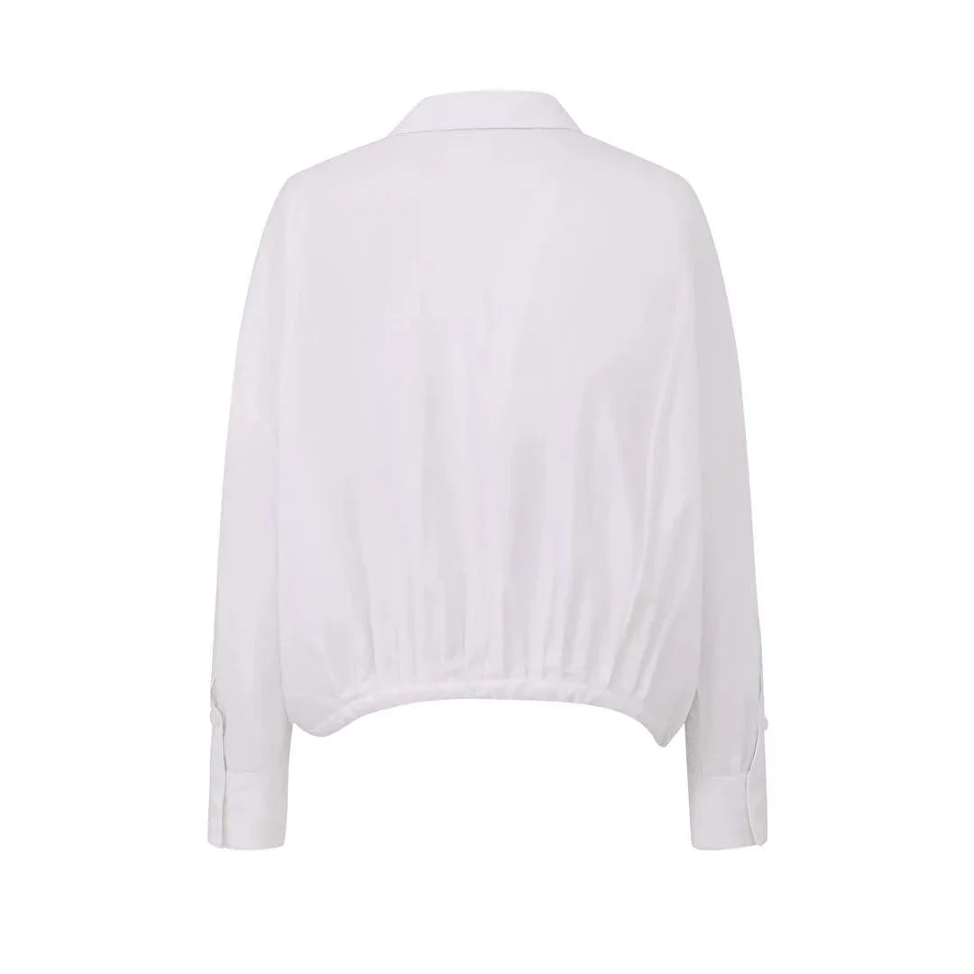 LAYERPLAN | Isolde Drape Gathered Shirt