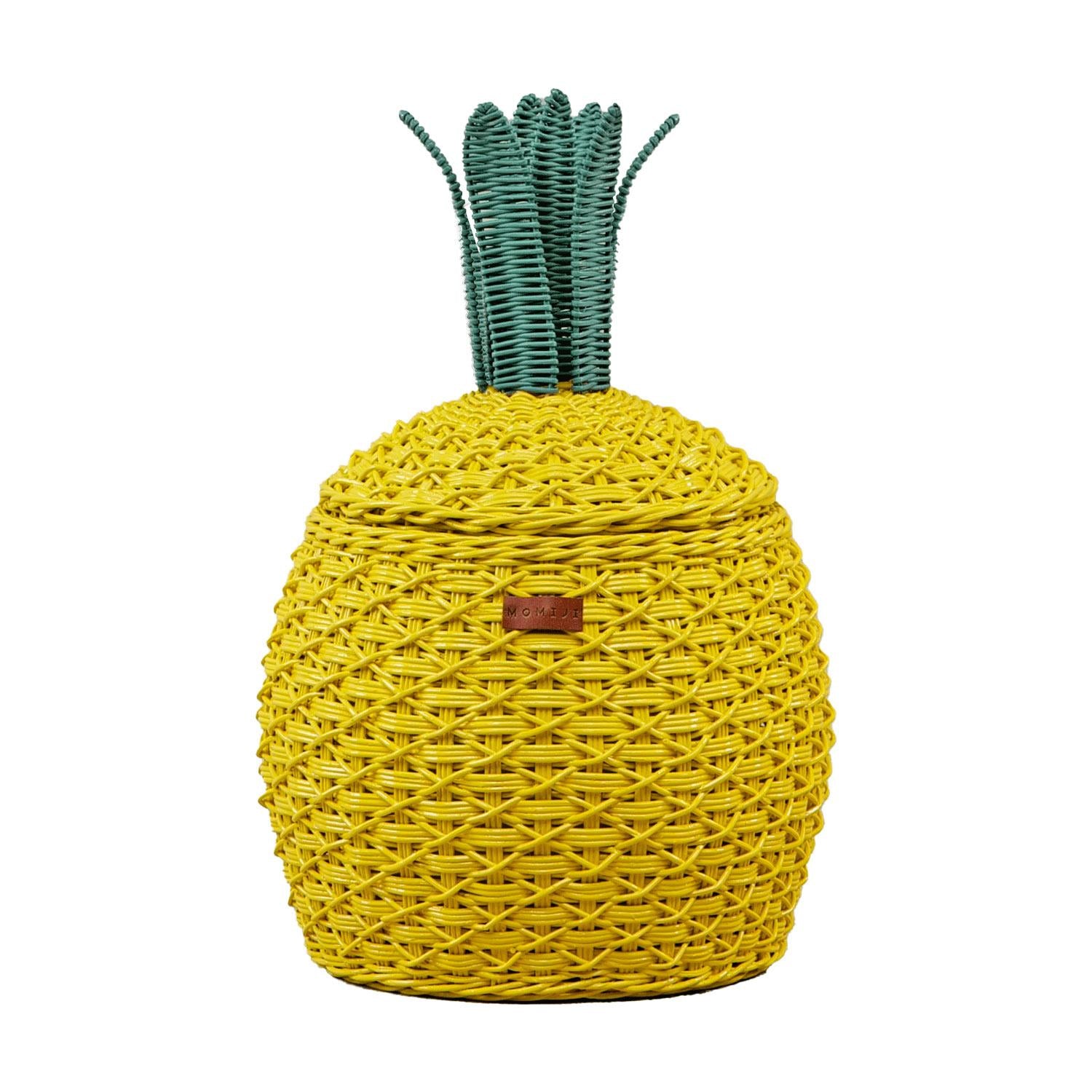 MOMIJI | Pineapple Basket - Medium Yellow