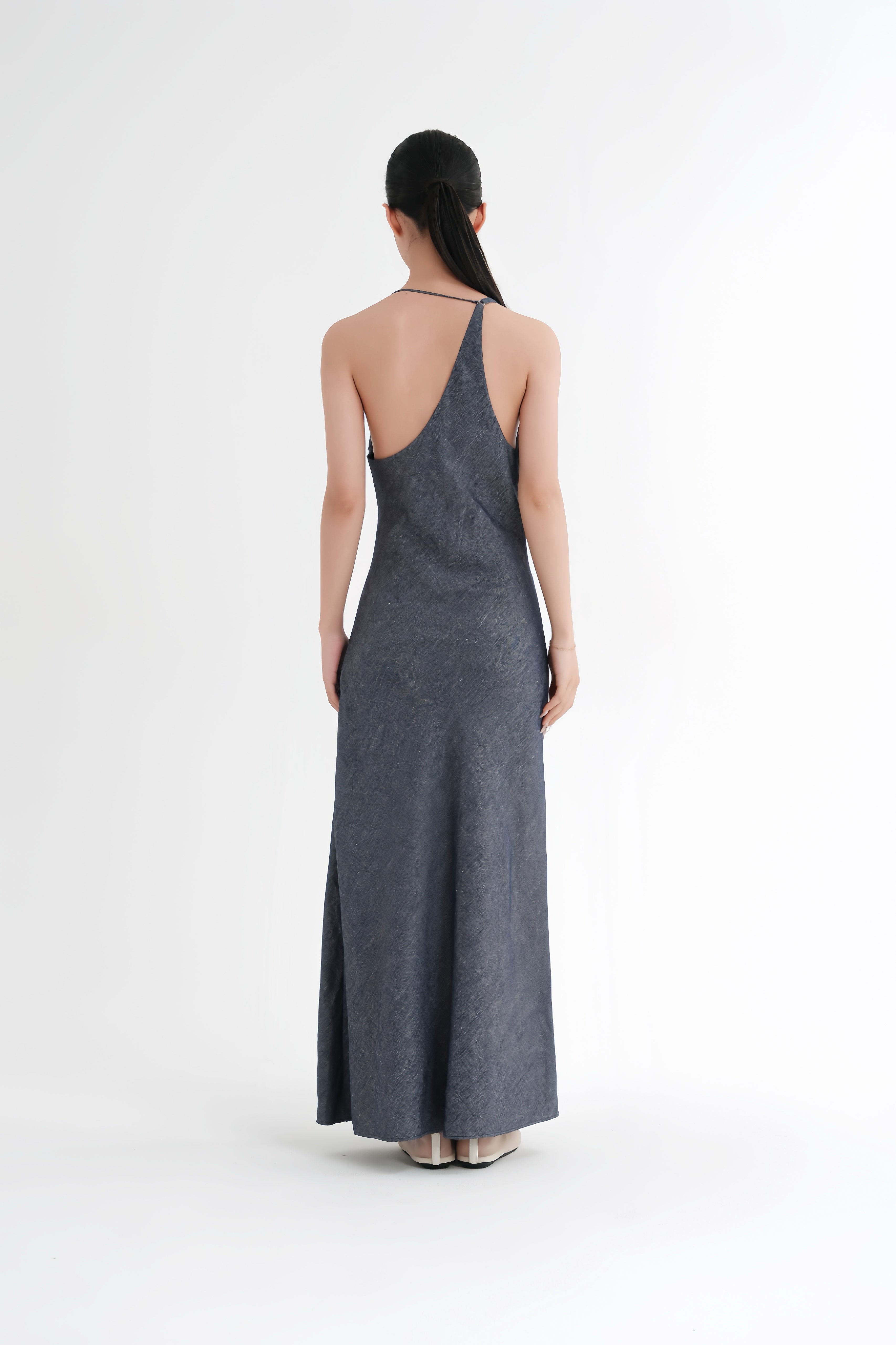 LAYERPLAN | Aven Long Asymmetric Dress