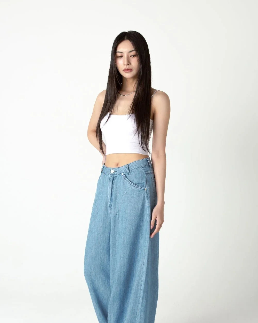 SAERO COLLECTIVE | Tencel Top | White