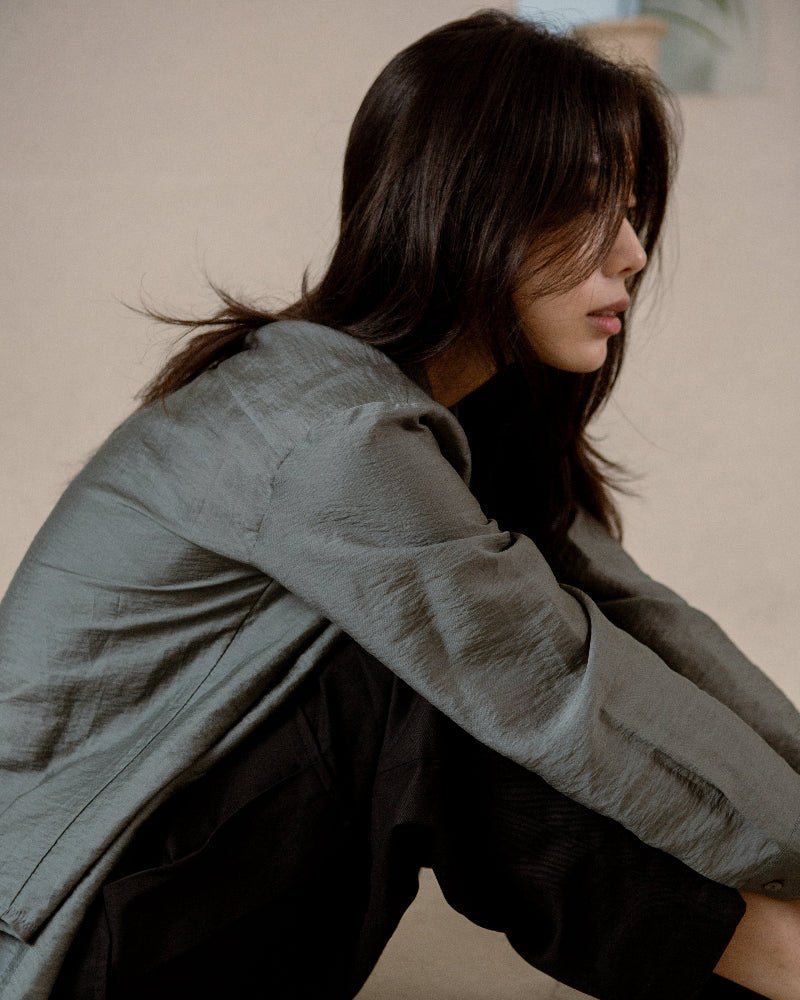 SAERO COLLECTIVE | Oreum Shirt V. 2 | Moss Grey