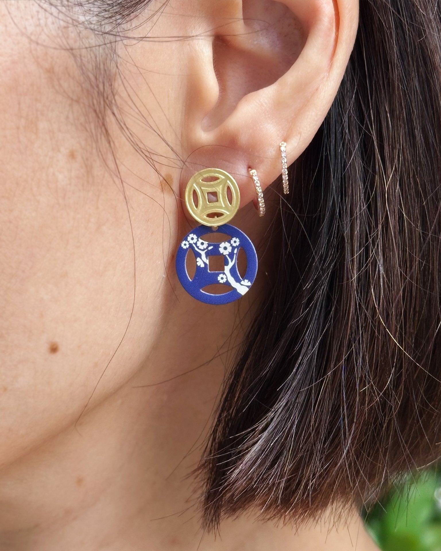 EMBRACE JEWELLERY | Double Coin Earrings
