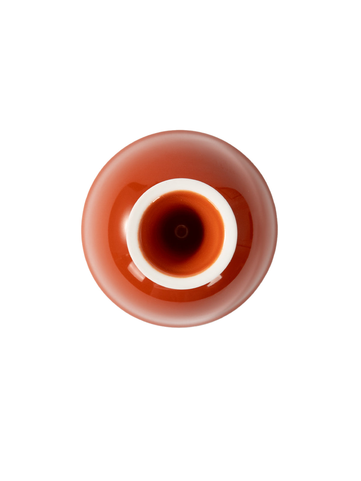 CRAFILAB | Brick Red & Turquoise Song Dynasty & Style Tall Cup