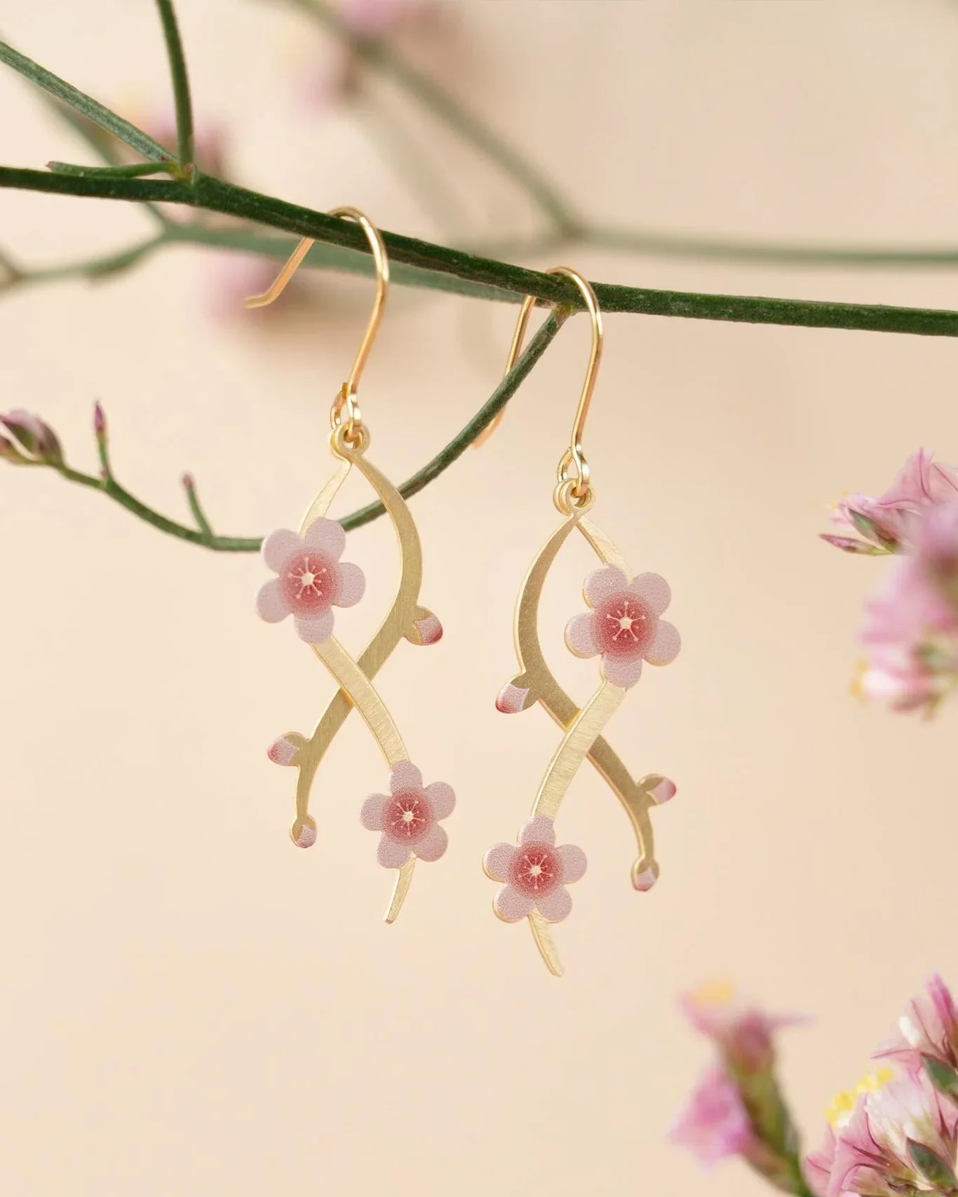 EMBRACE JEWELLERY | Plum Blossom Earrings