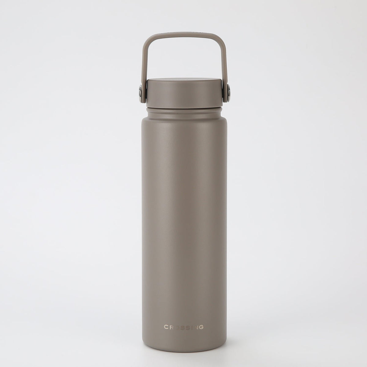CROSSING | 720ml Urban Ceramic S/S Insulated Flat Cap Bottle With Handle