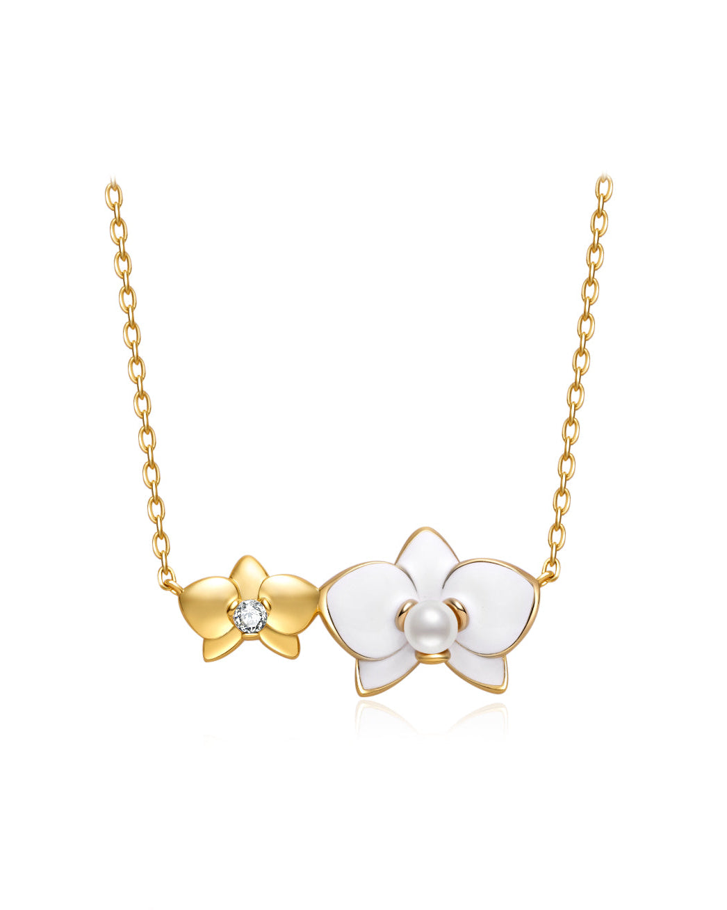 PEARLY LUSTRE | Top Grade Freshwater Pearl Necklace WN00688 | ORCHID