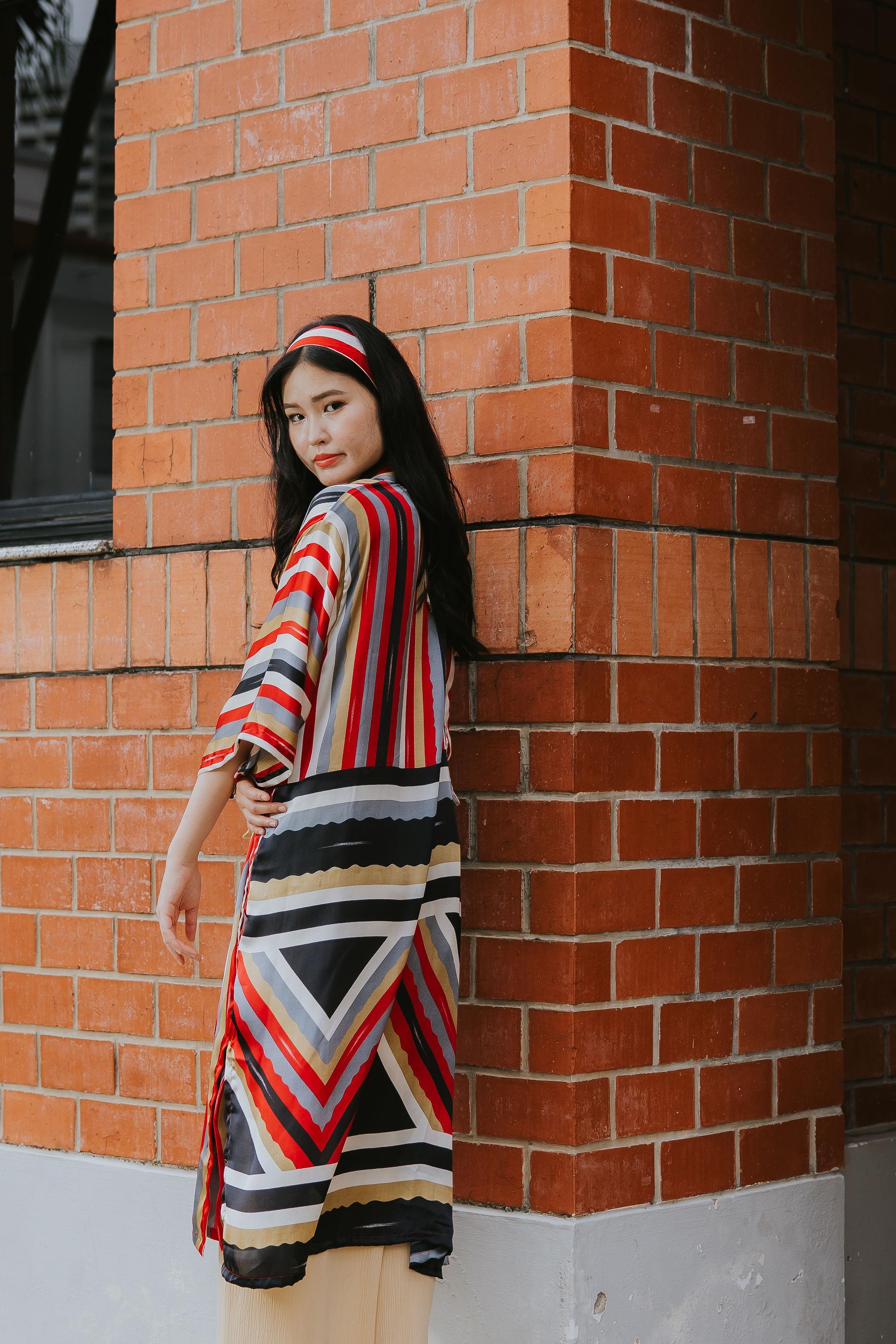 RAJA RANI | Modal Silk Long Kimono