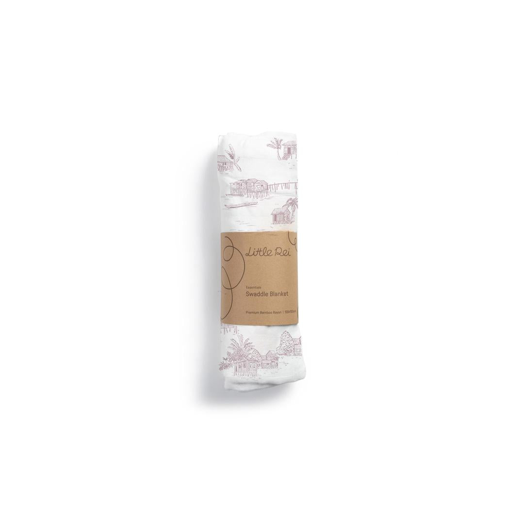 LITTLE REI | Bamboo Swaddle Single (Printed)