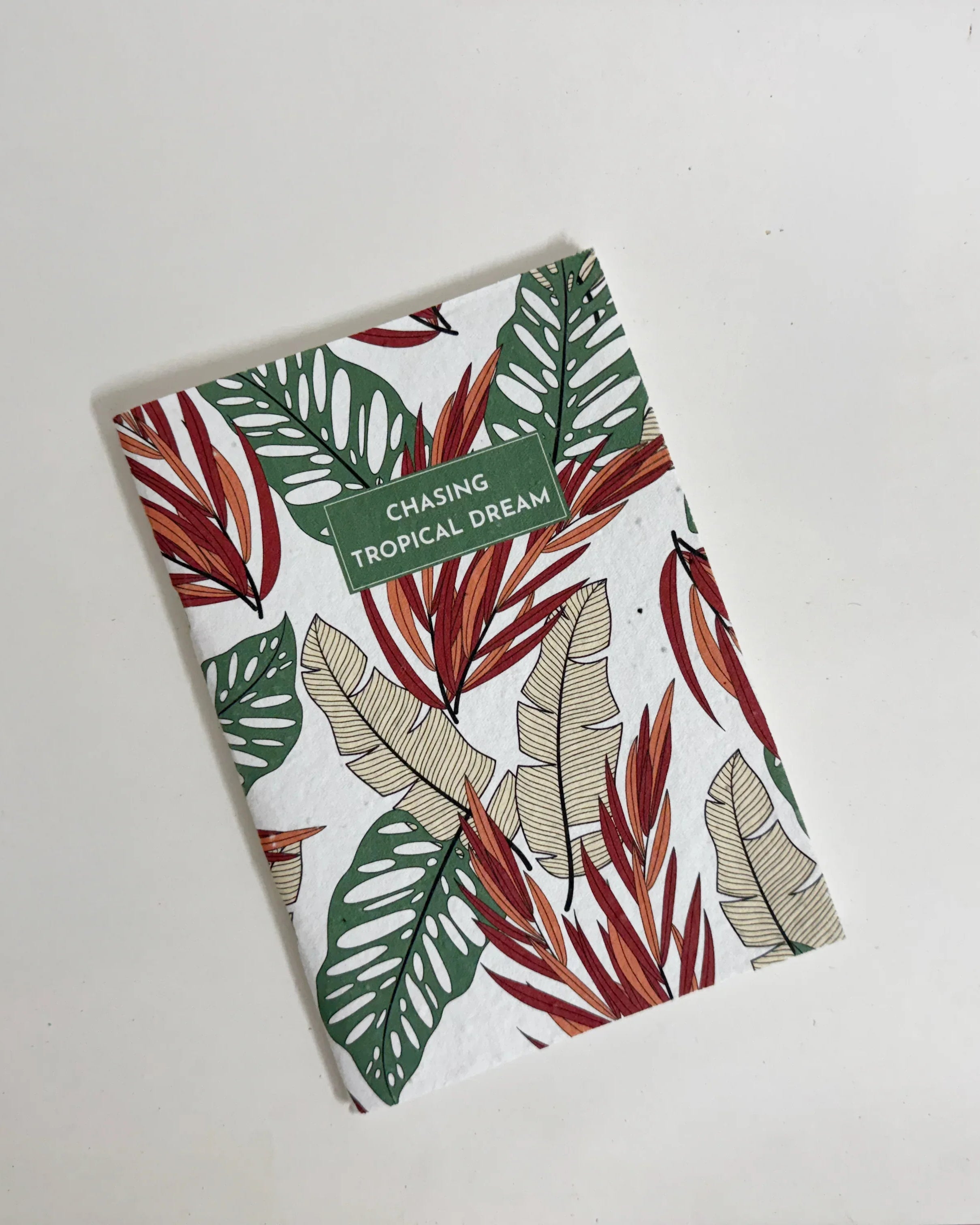 PURPLE AND PURE | Plantable Notebook Gift Set - Tropical Blur