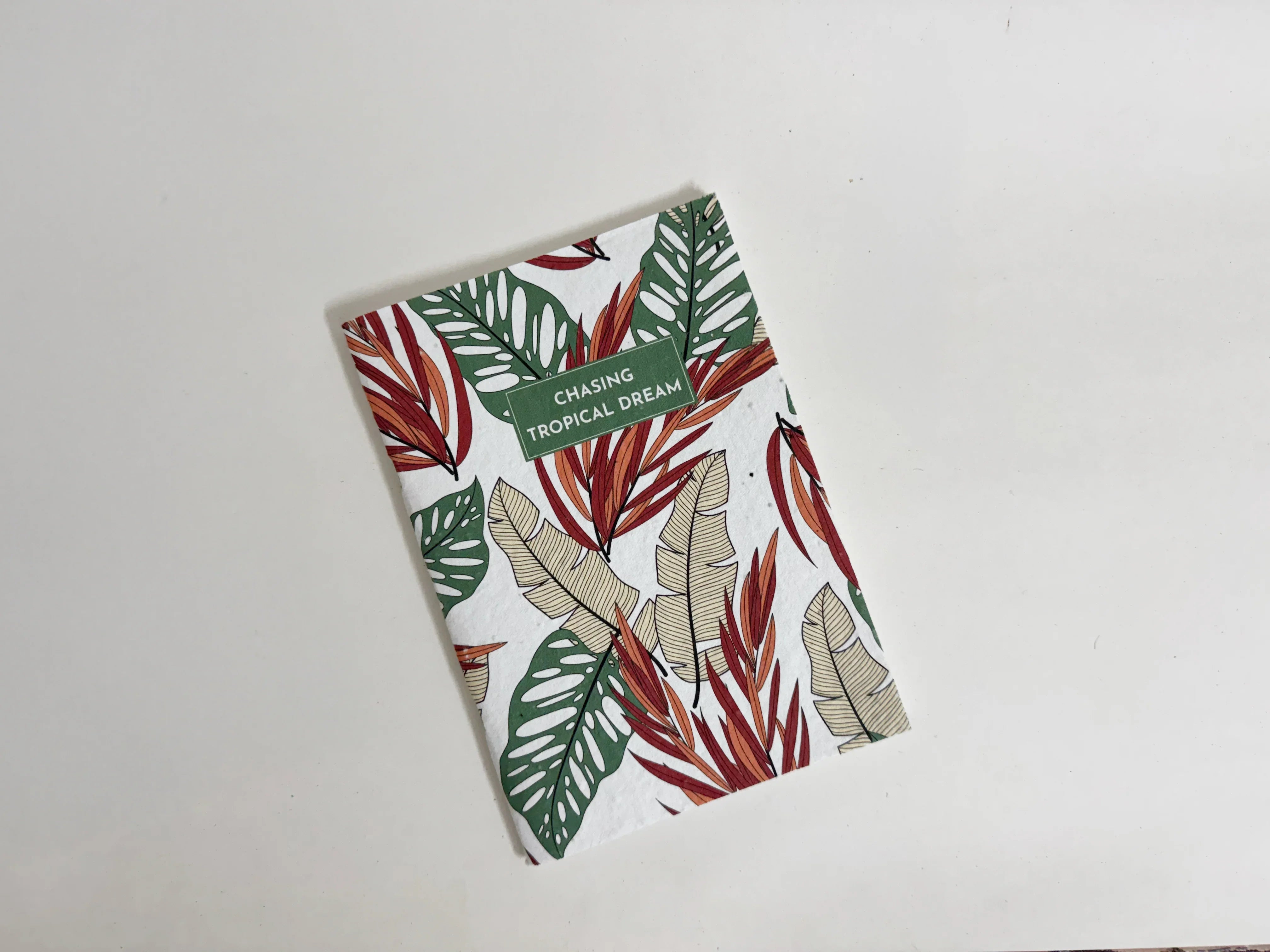 PURPLE AND PURE | Plantable Notebook Gift Set - Tropical Blur