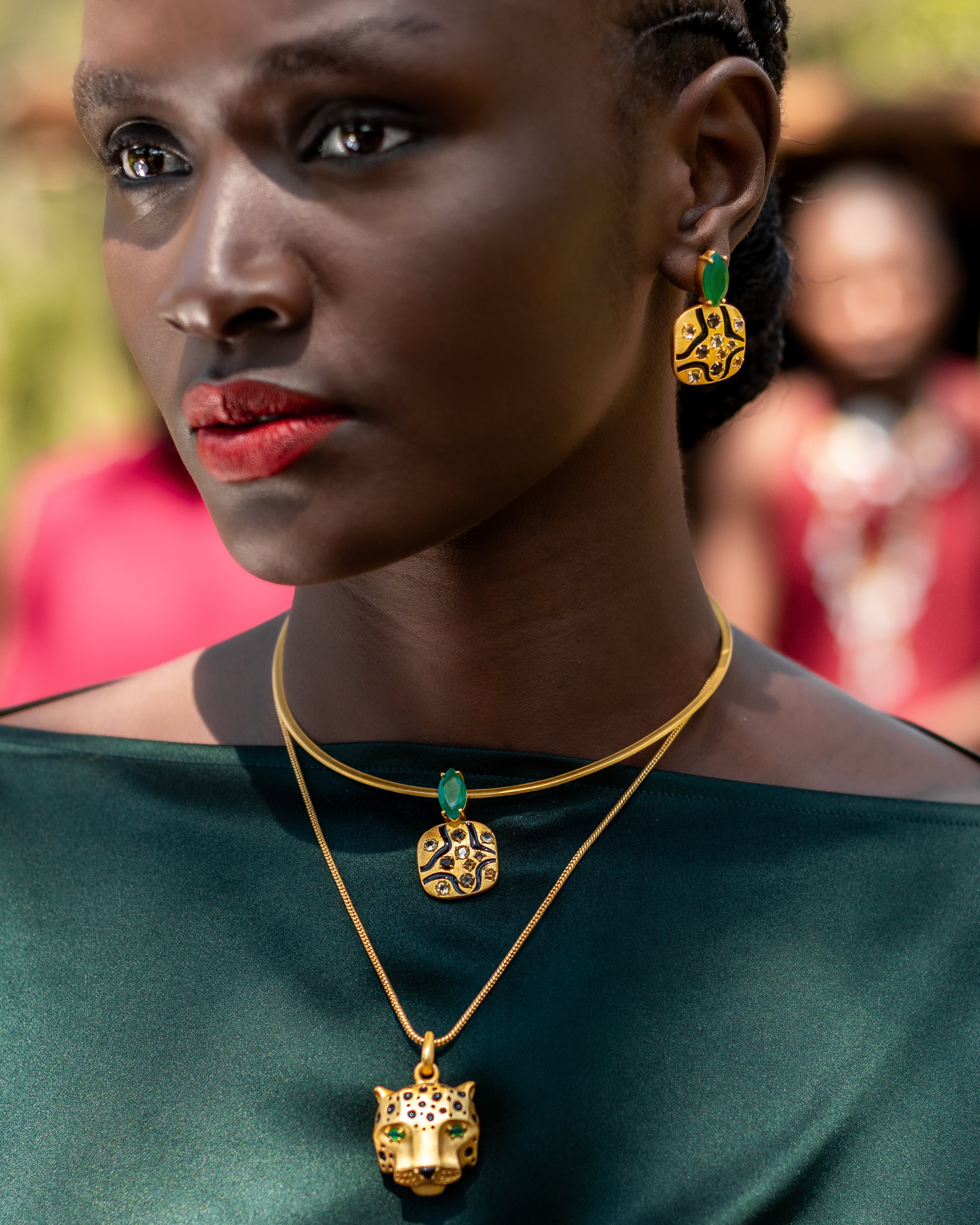 BOHEME BY VERO | Leopard Pavé Earrings