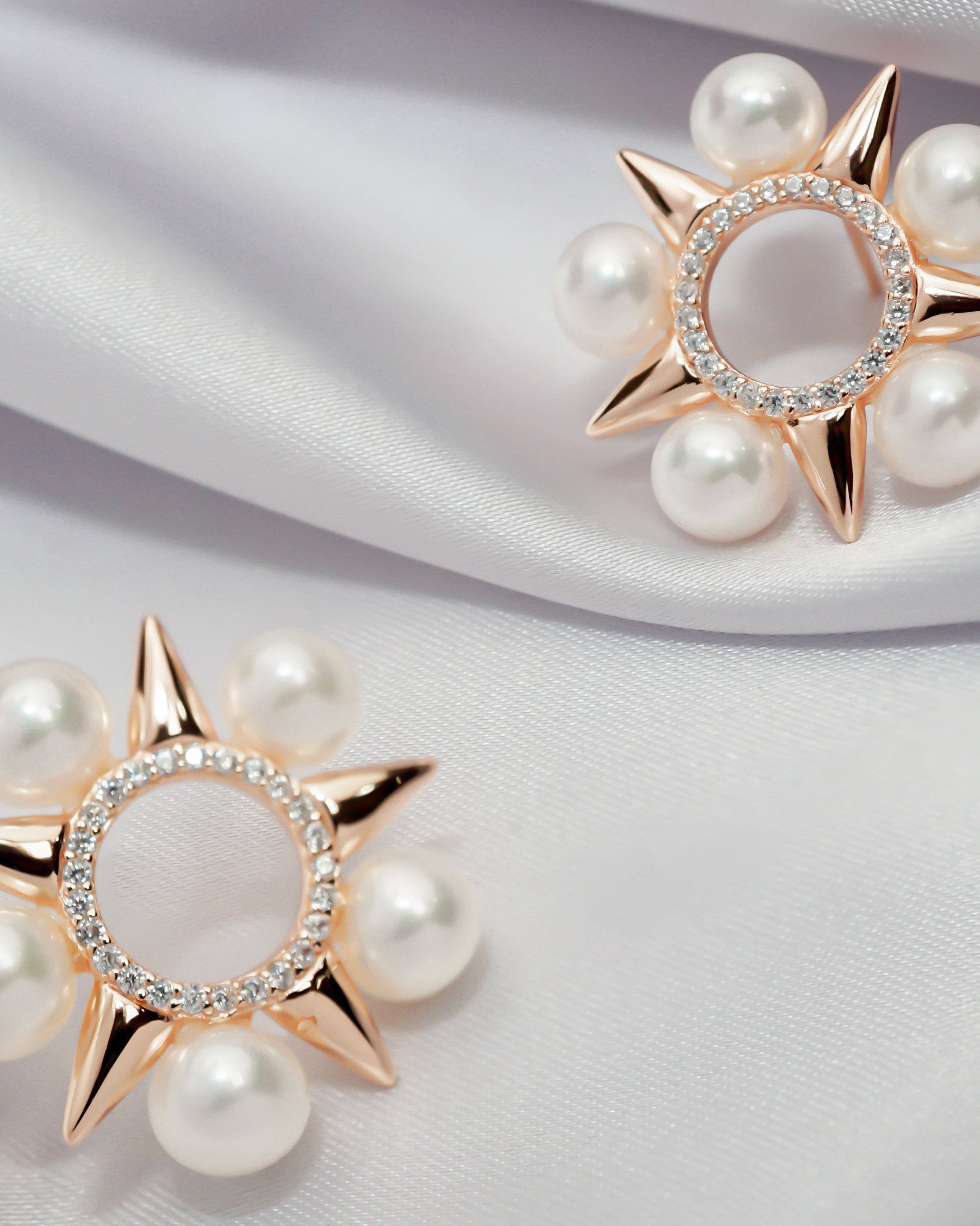 PEARLY LUSTRE | Asian Civilisations Museum Freshwater Pearl Earrings WE00226 | ACM Collection