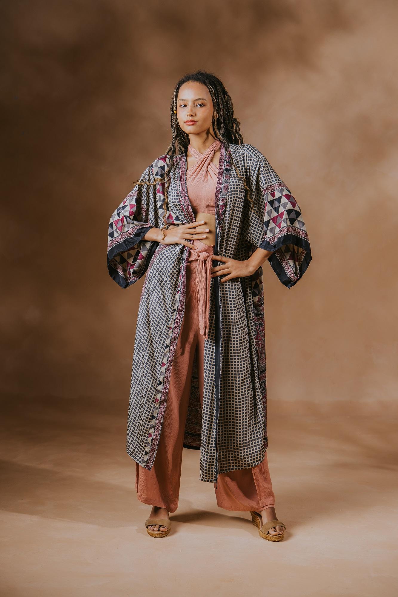 RAJA RANI | Saree Kimono