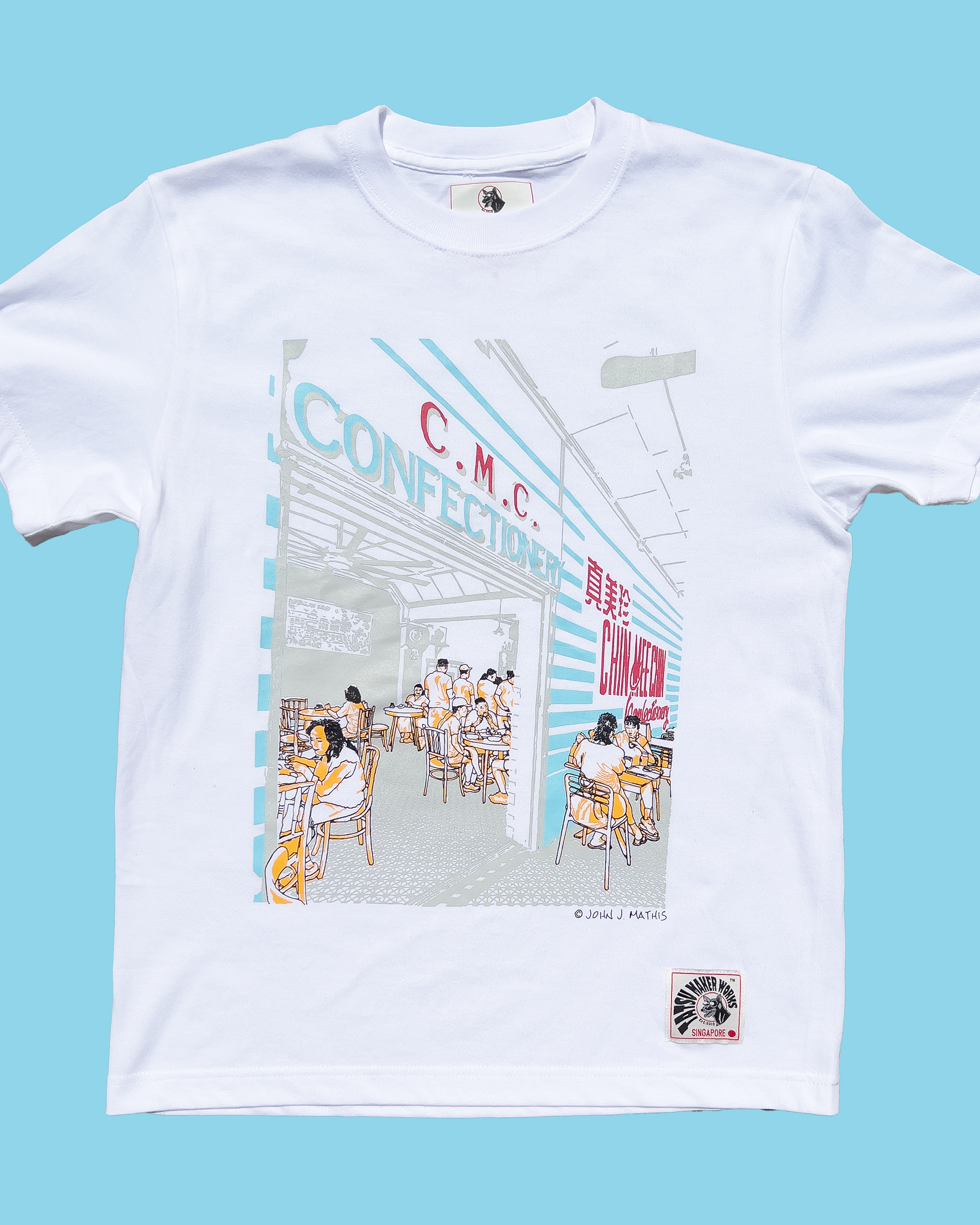 TATSU MAKER WORKS | Chin Meet Chin T-Shirt