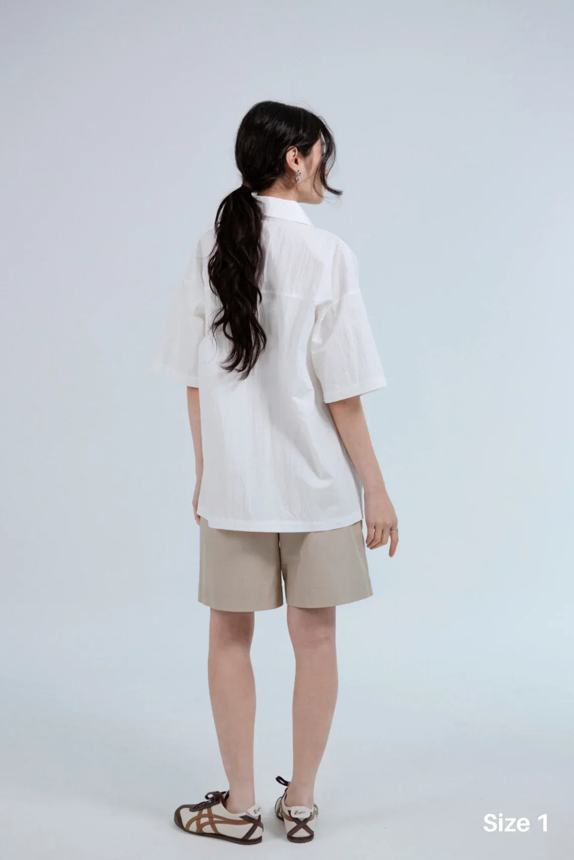 SAERO COLLECTIVE | Boho Overfit Shirt | White