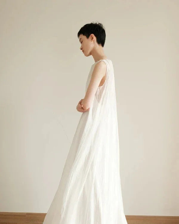 SAYA | Eva - Sheer Maxi Dress