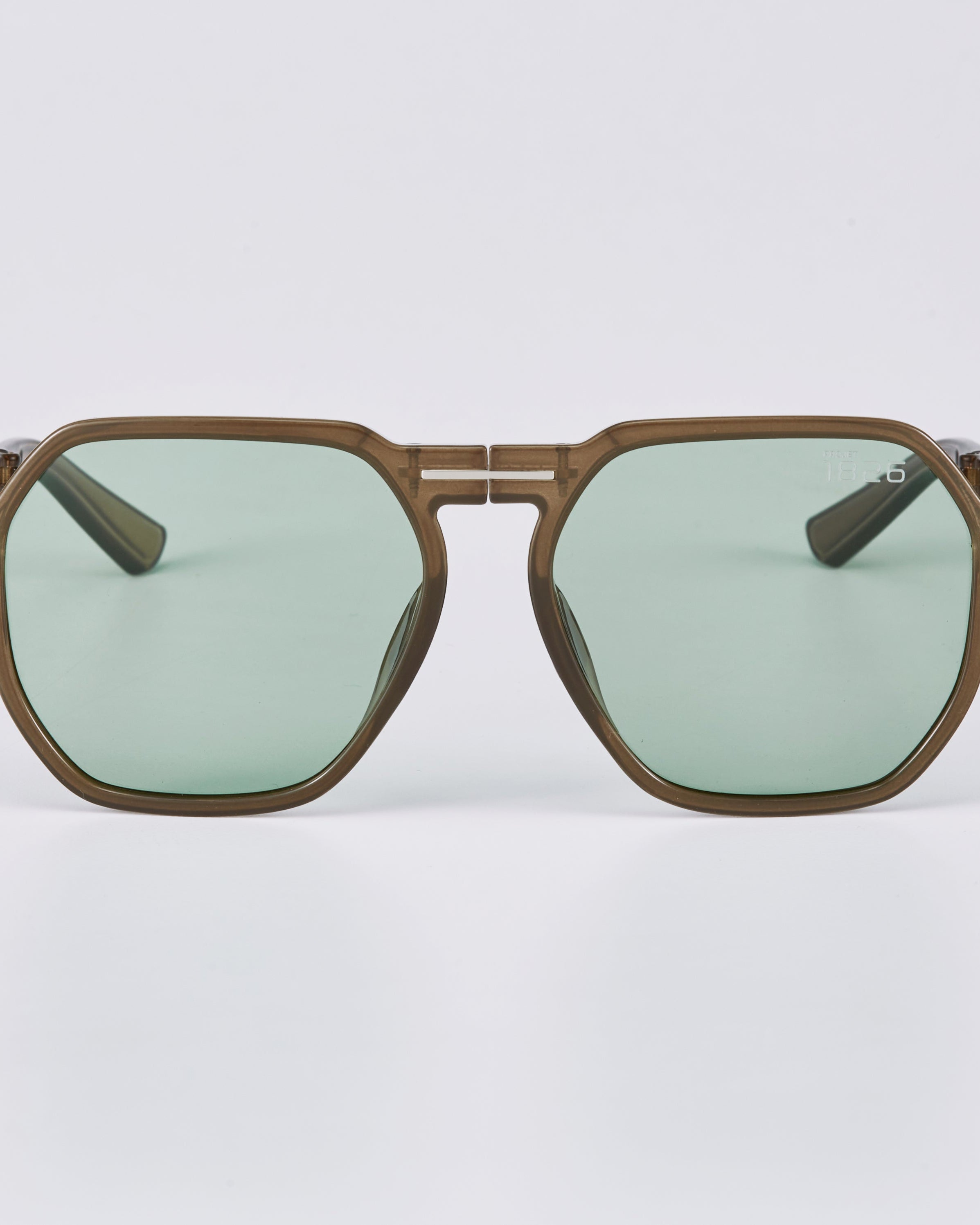 PROJECTWEAR | DAEMYN Polarized Foldable Sunglasses Green/Green