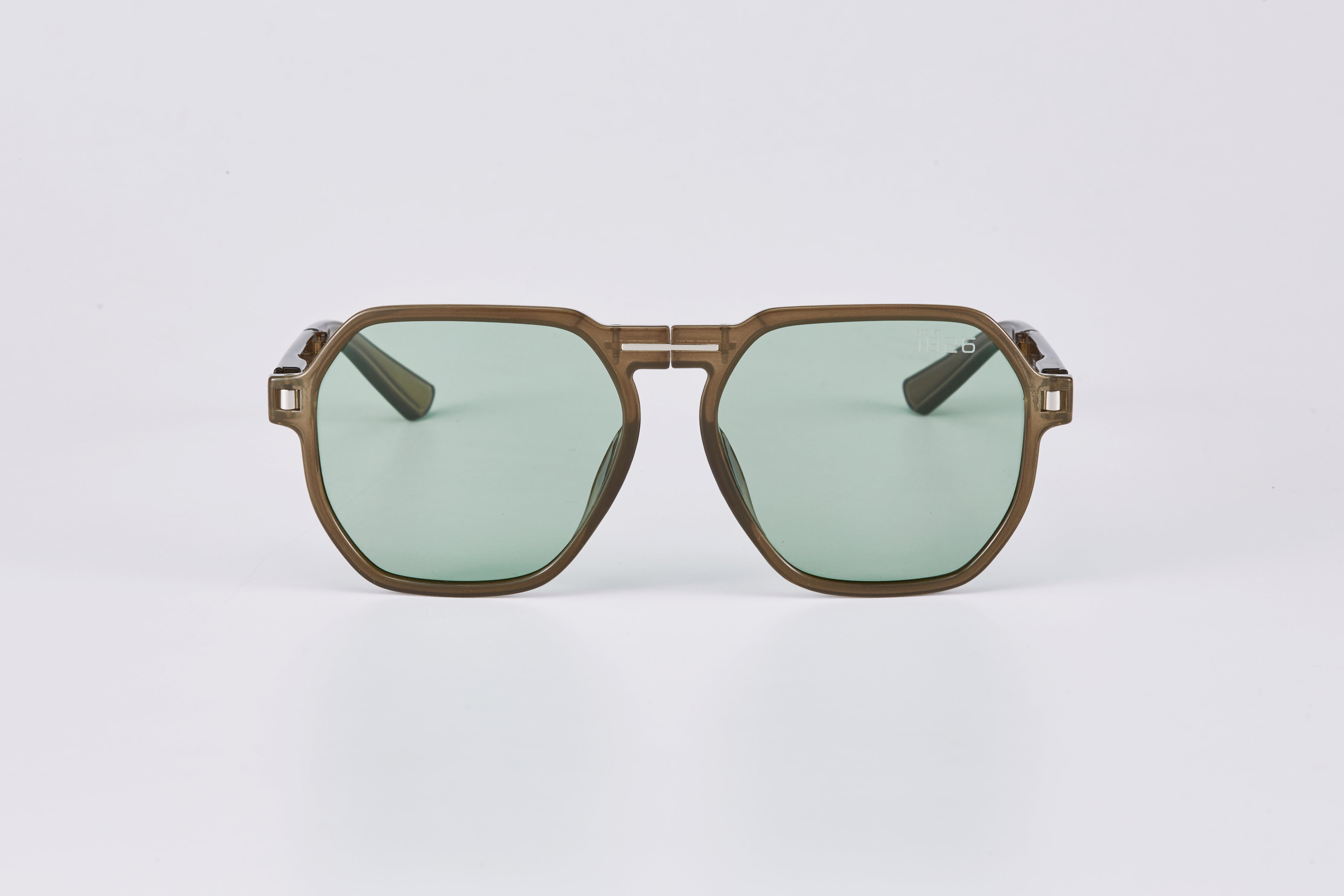 PROJECTWEAR | DAEMYN Polarized Foldable Sunglasses Green/Green