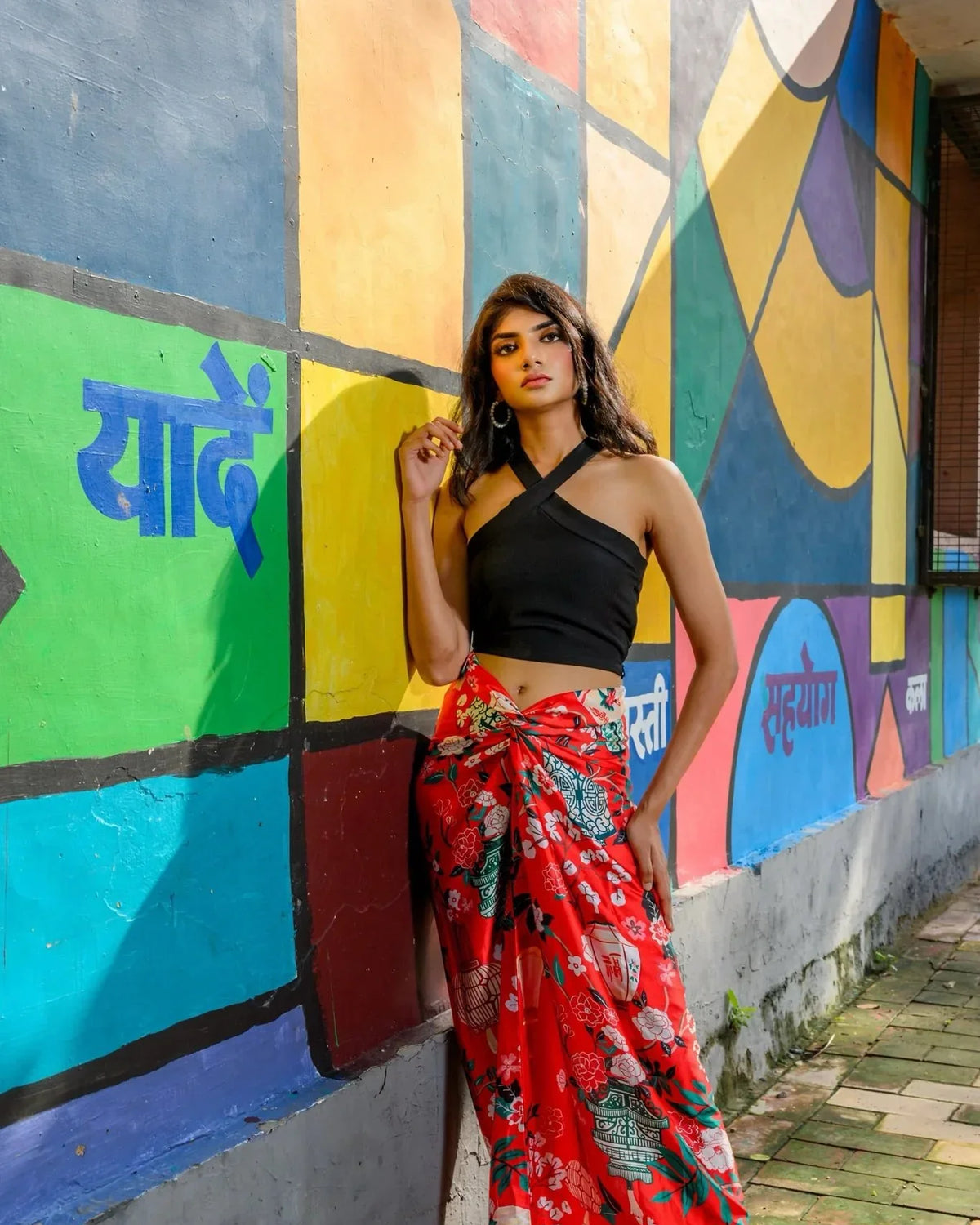 PHOTO PHACTORY | Jiwas Wrap Skirt Lantern Skirt