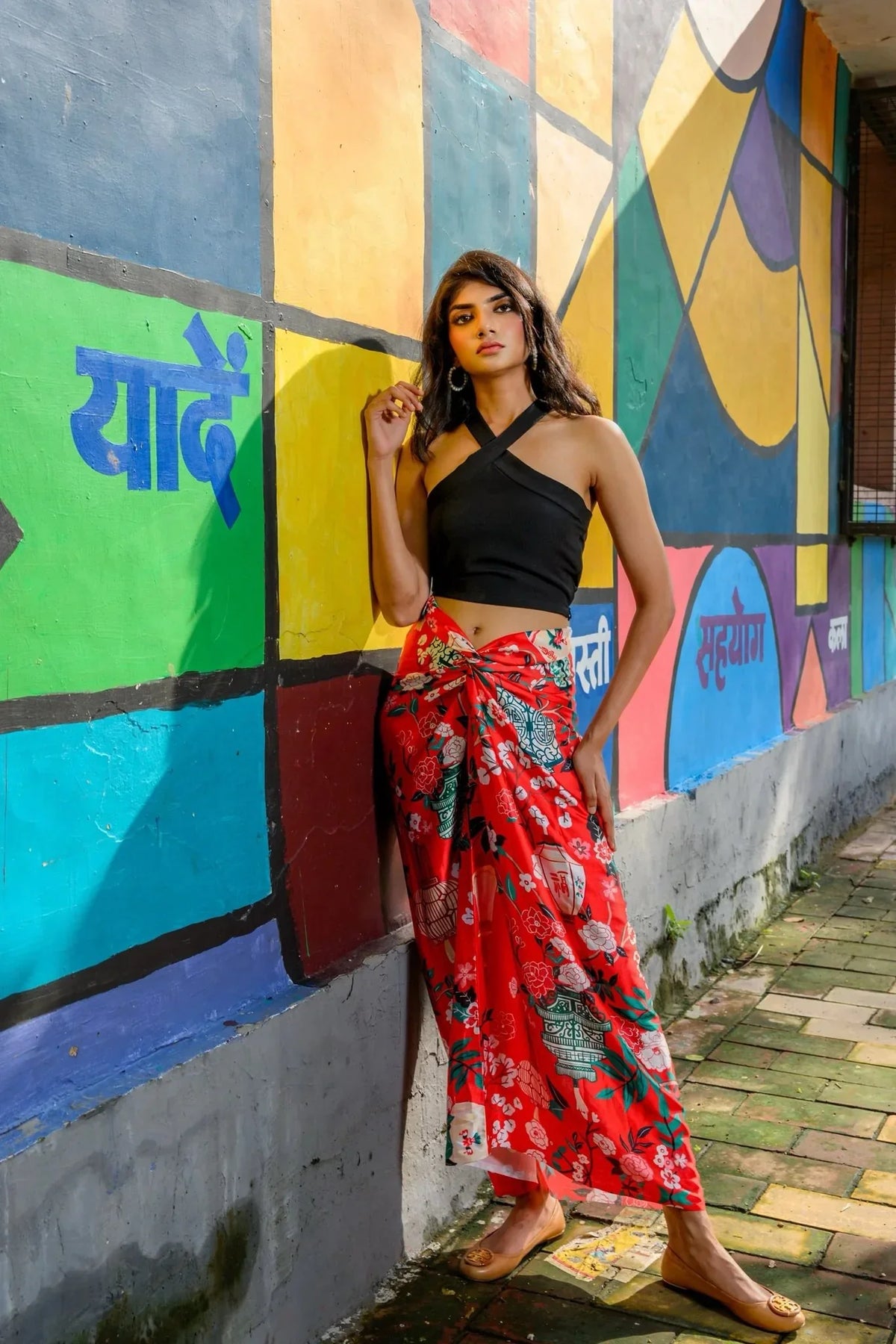 PHOTO PHACTORY | Jiwas Wrap Skirt Lantern Skirt