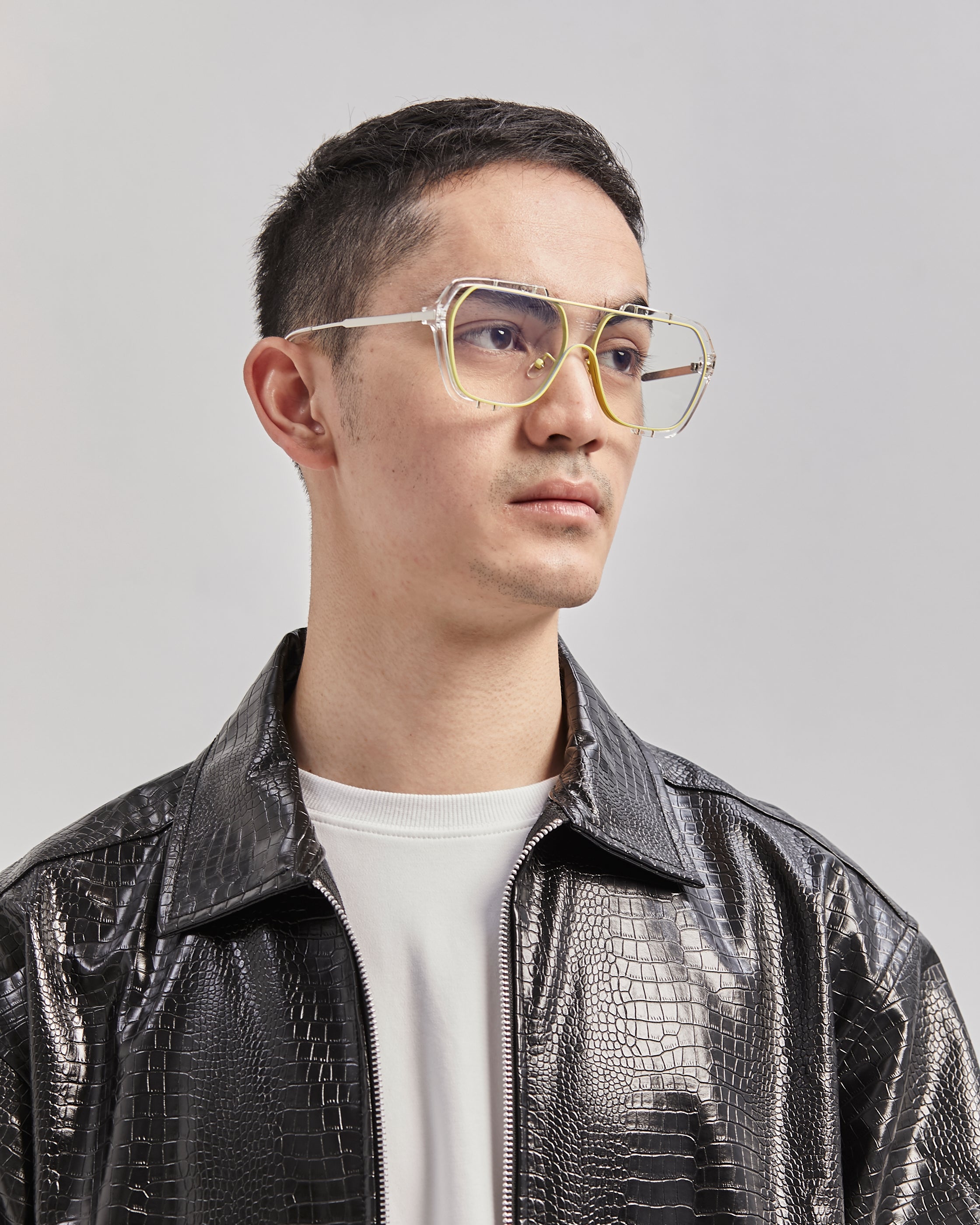 PROJECTWEAR | Cardwell Sunglasses Green/Clear