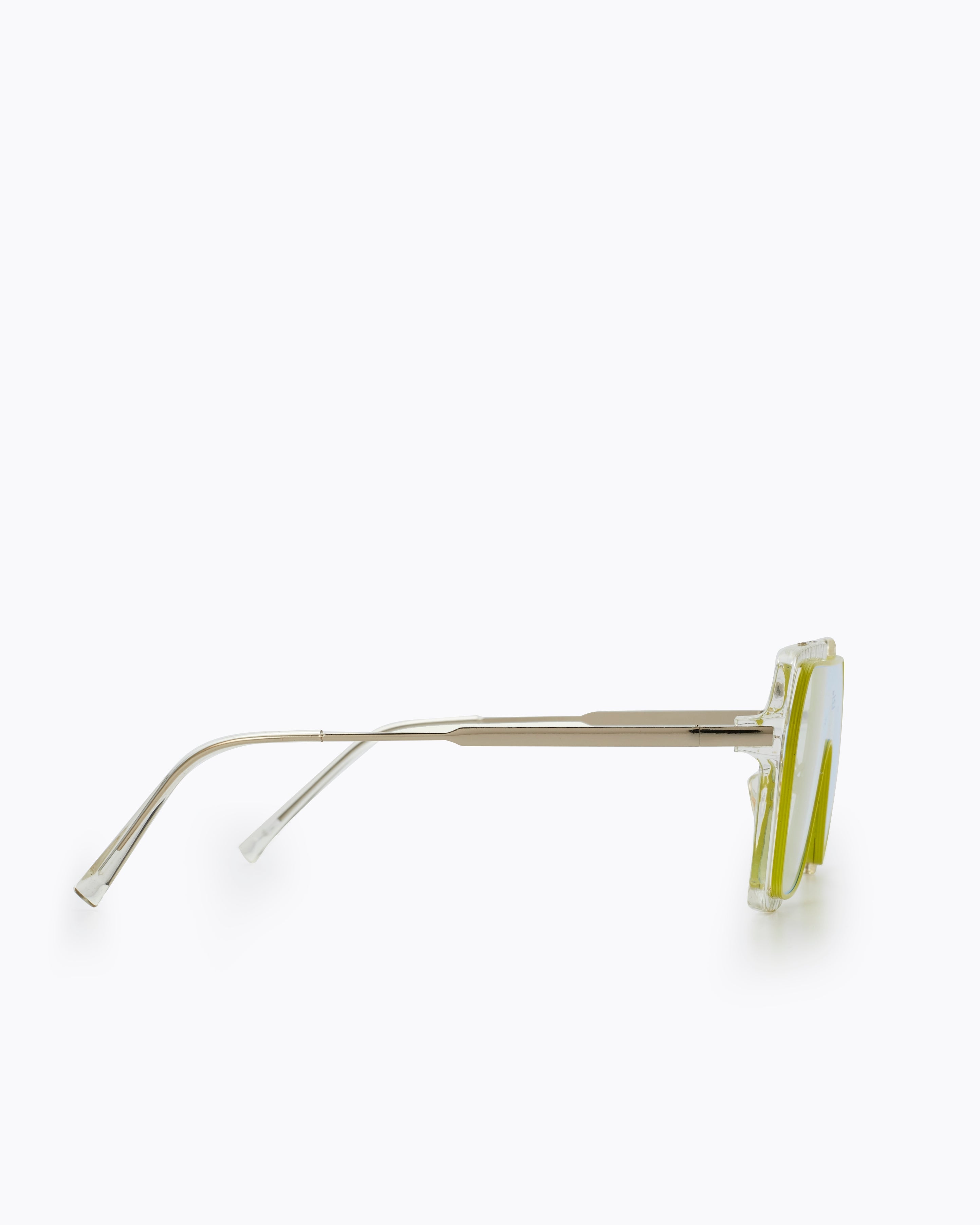 PROJECTWEAR | Cardwell Sunglasses Green/Clear