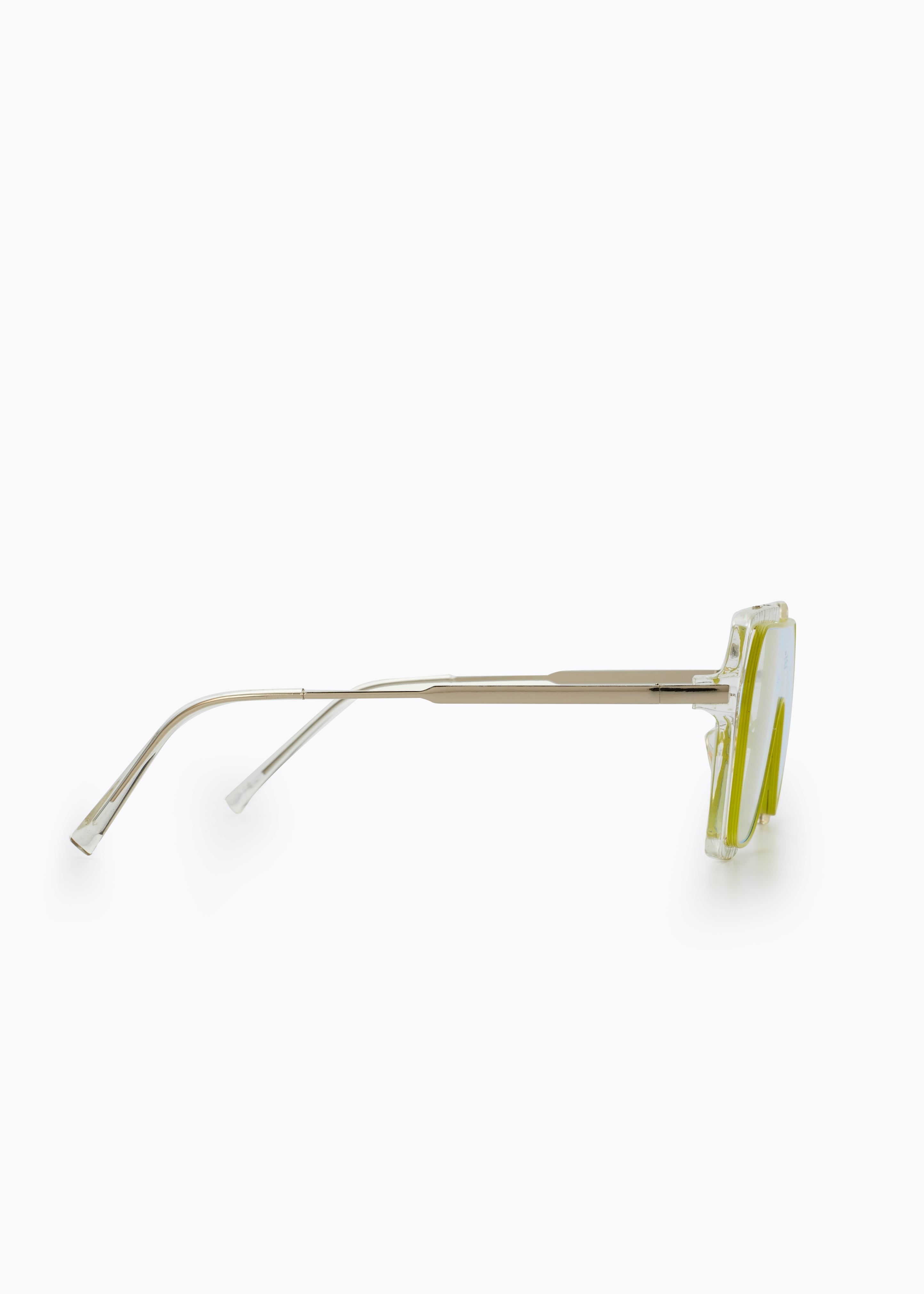 PROJECTWEAR | Cardwell Sunglasses Green/Clear