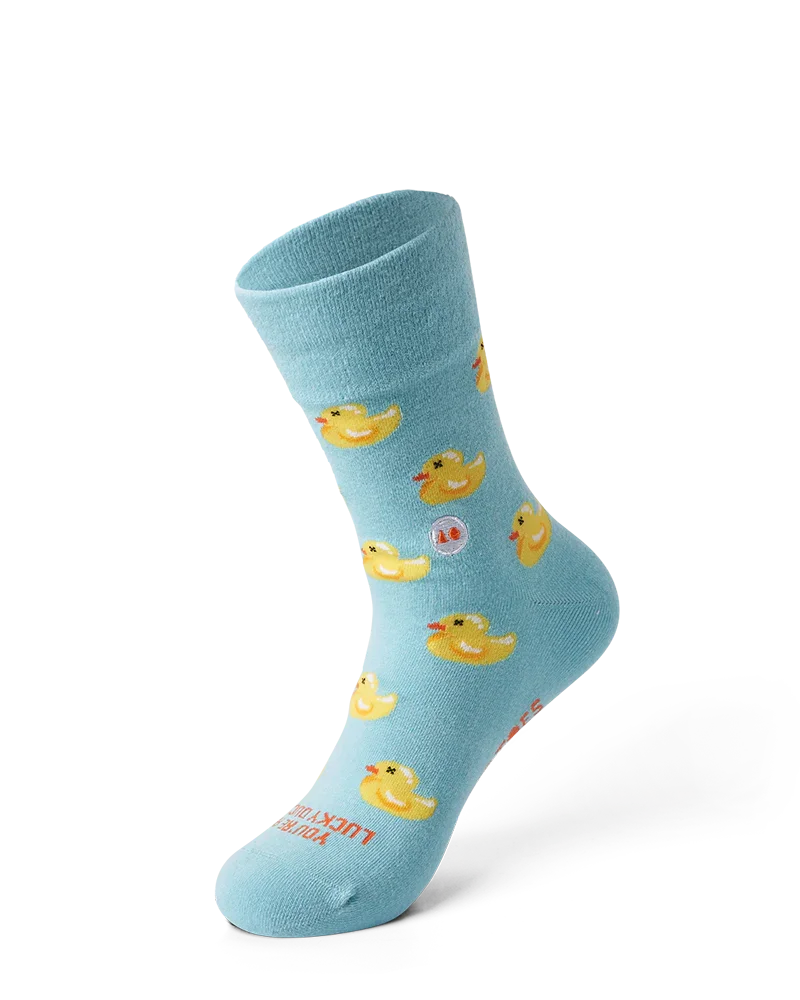 TALKING TOES | Lucky Ducky Sock