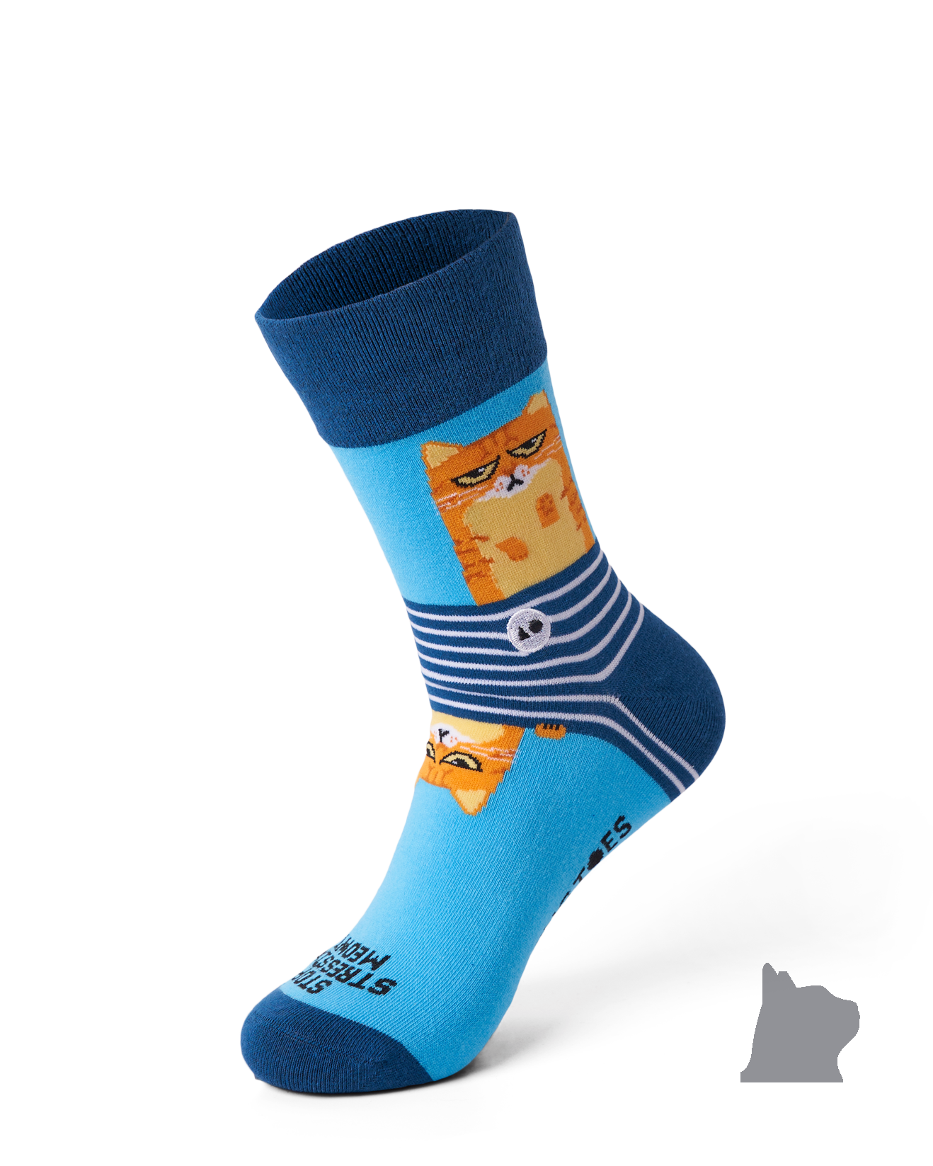 TALKING TOES | Stress Relief Cat Sock