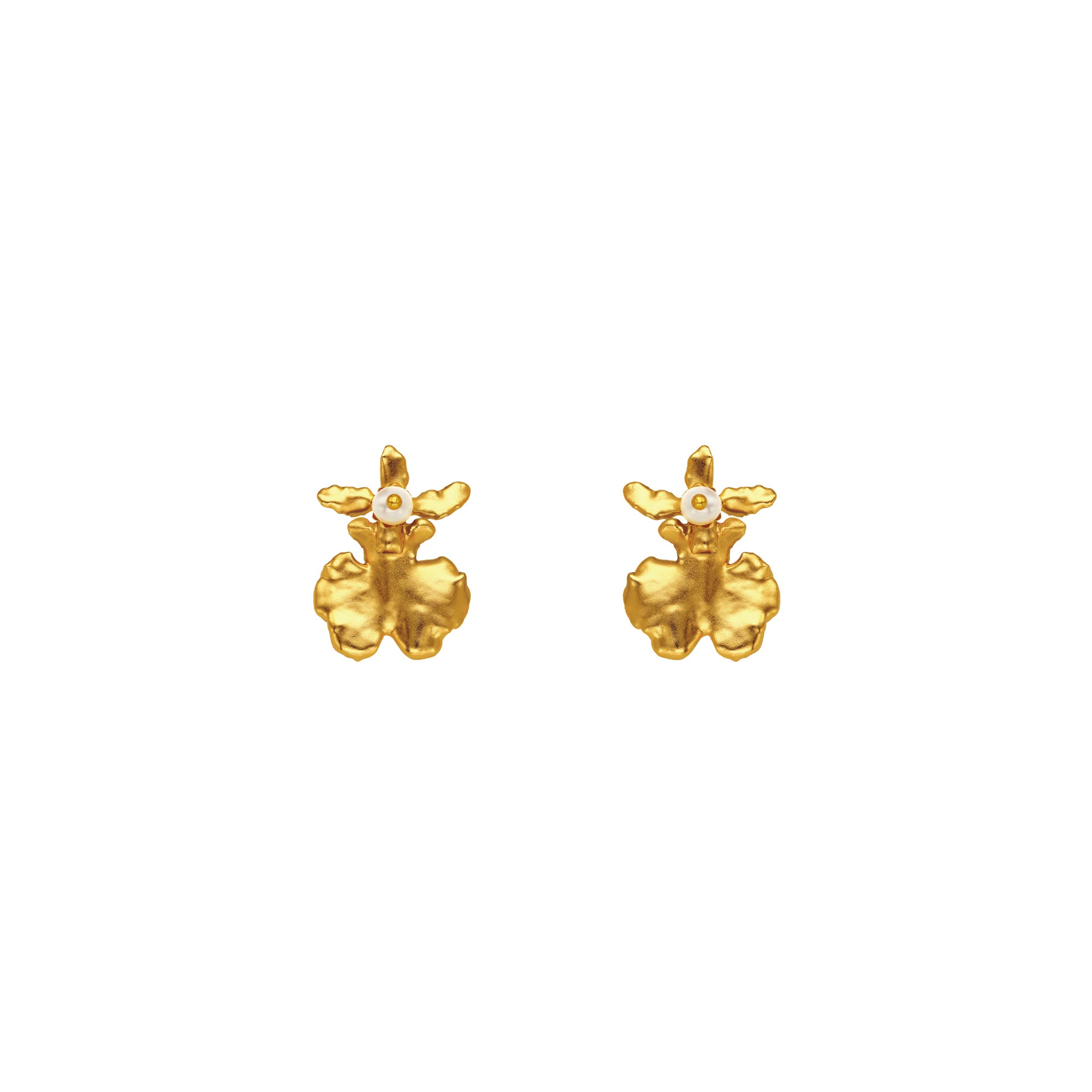 RISIS | Oncidium Shower Earrings in Gold
