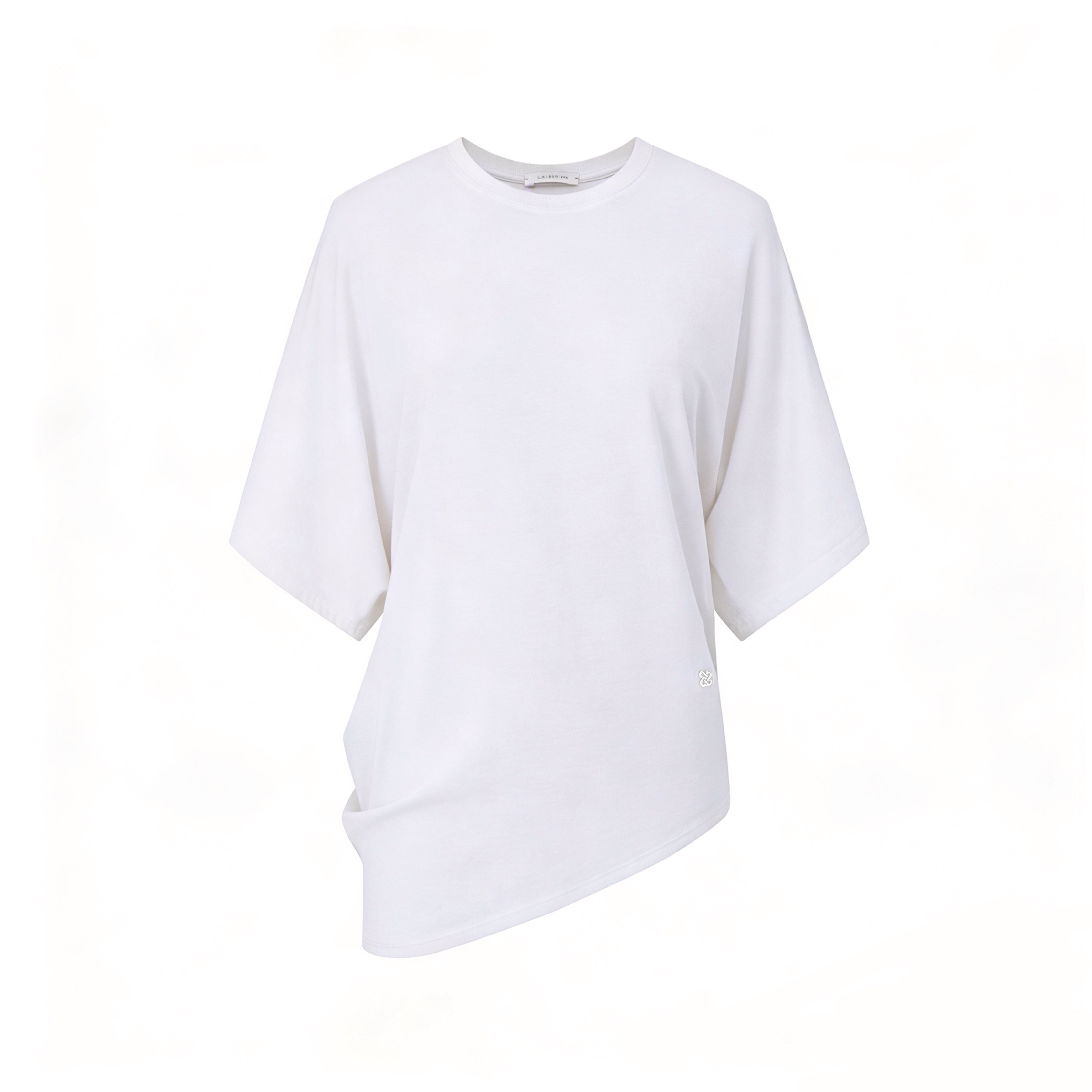 LAYERPLAN | Anouk Drape Asymmetric Tee