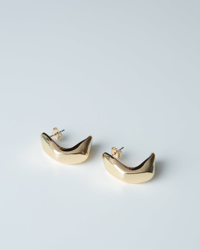 SAERO COLLECTIVE | Rawboned Earrings Gold