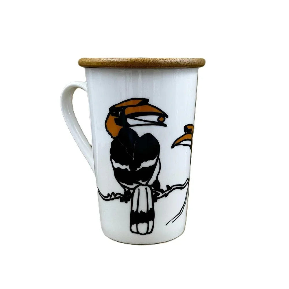 THE ANIMAL PROJECT | Tall Mug With Bamboo Lid