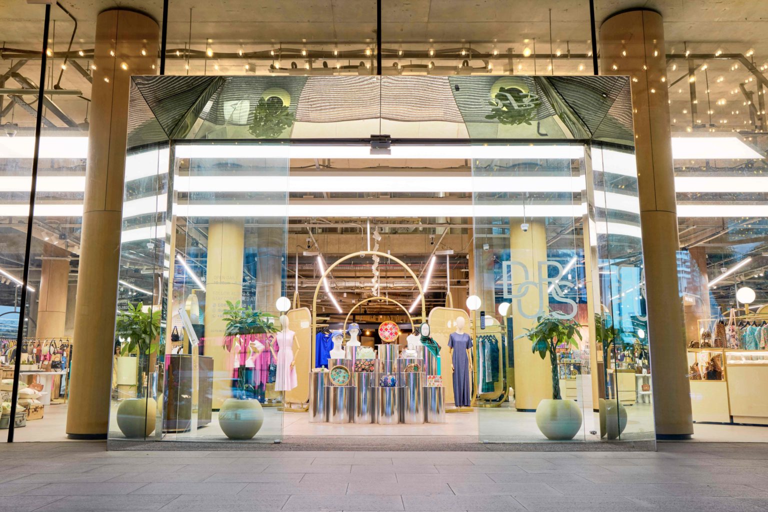 DORS at Design Orchard storefront on Orchard Road