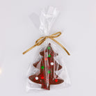 ANJALICHOCOLAT | Mini Christmas Chocolate Trees: Semisweet Chocolate