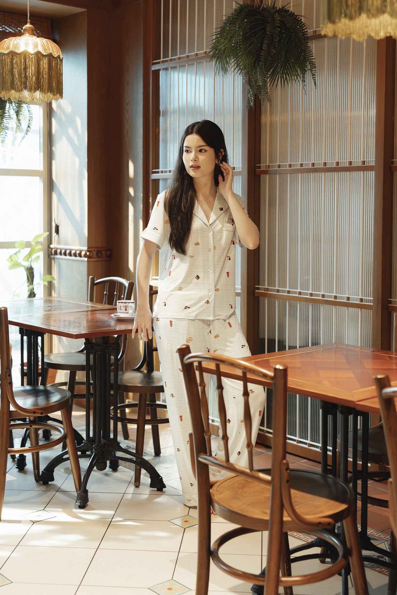 SELENIGHTCO | Signature Pants Set | Kopitiam Jade