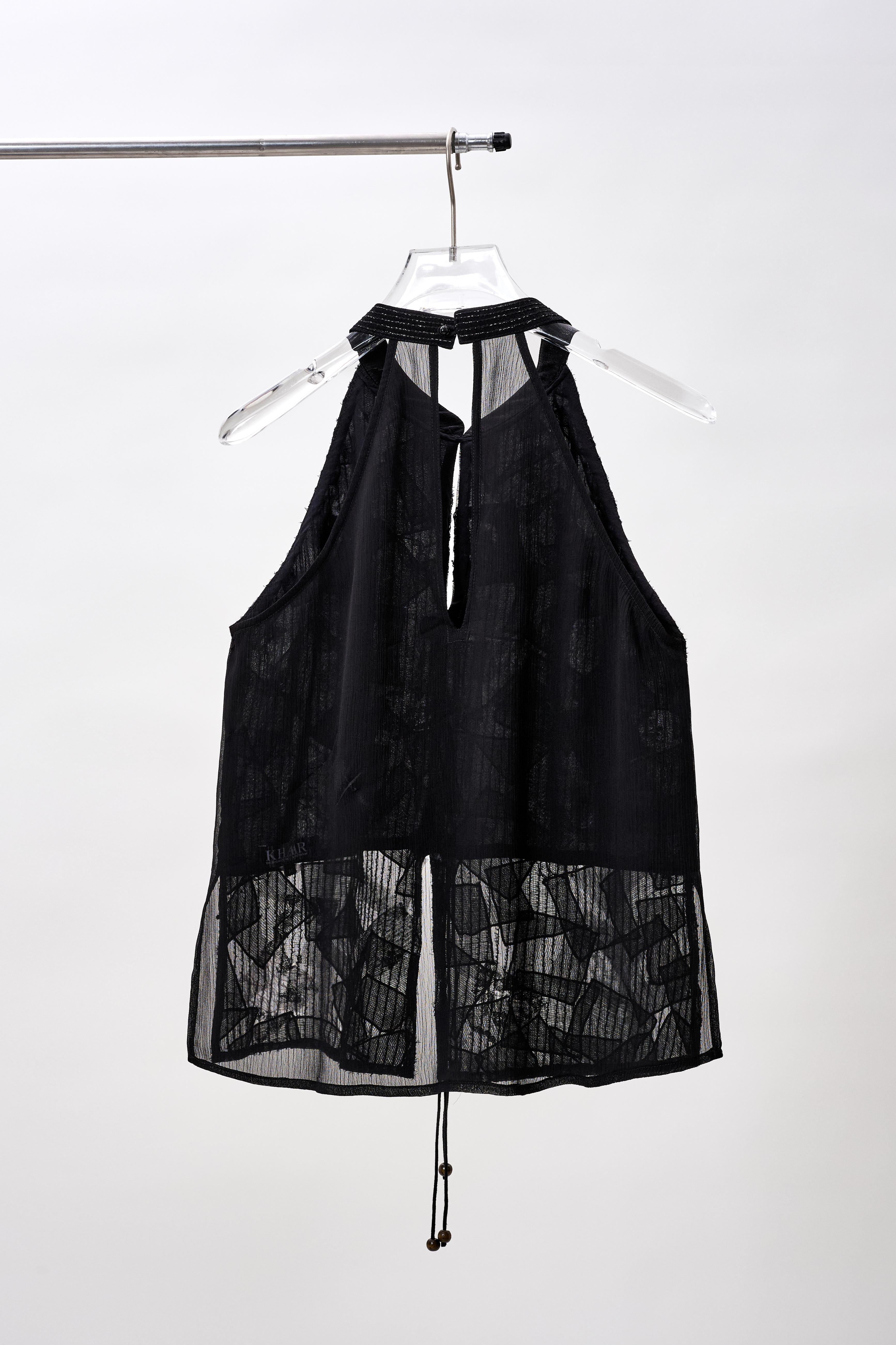 KHAAR | Handloom Halter Top