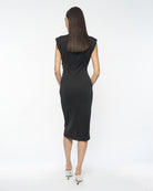 DRESSINGPAULA | Structured Shoulder Dress
