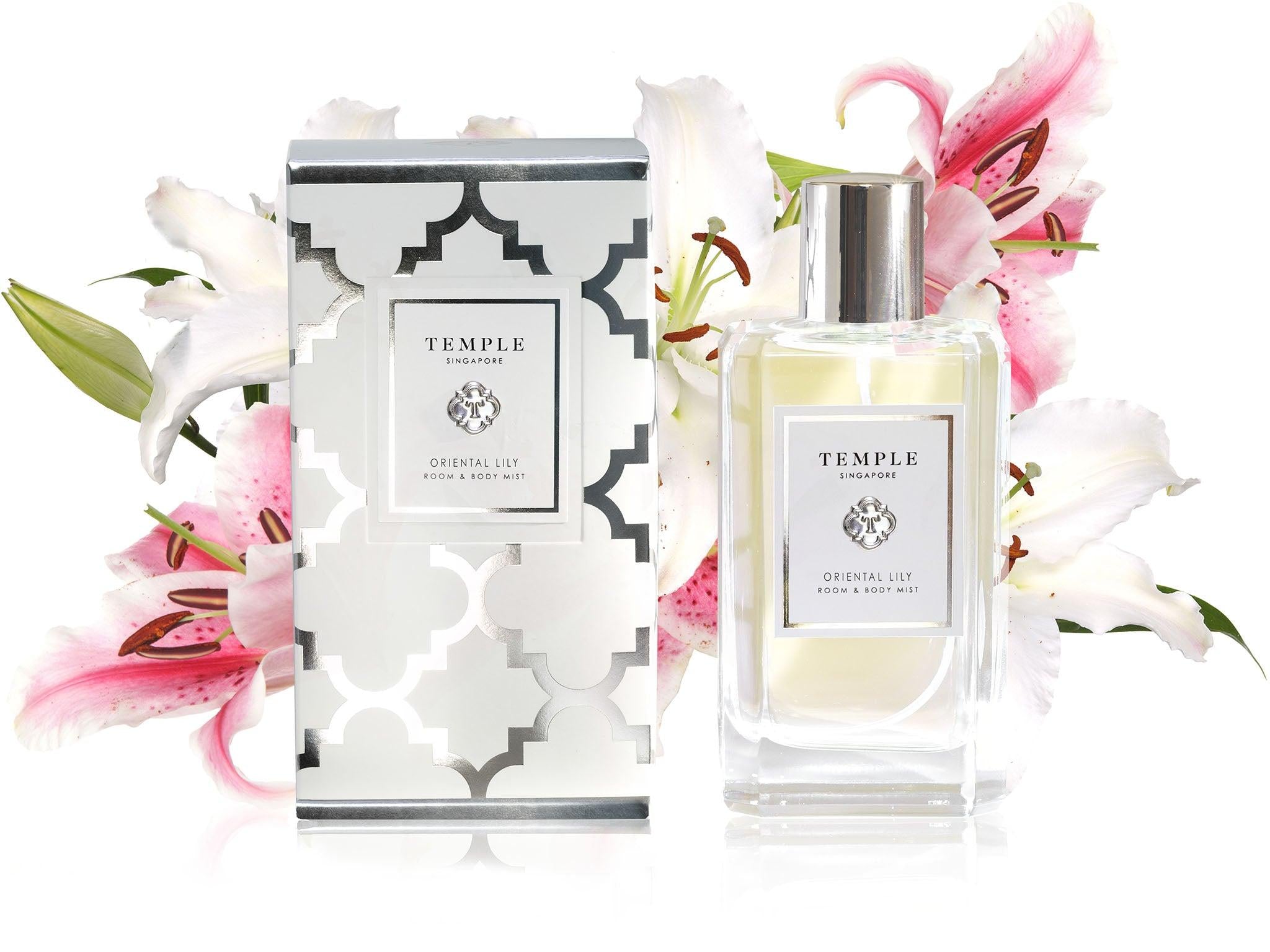 TEMPLE CANDLES | Room & Body Mist - Oriental Lily