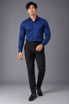 WRLD | PERFORMANCE L/S SHIRT | BLUE