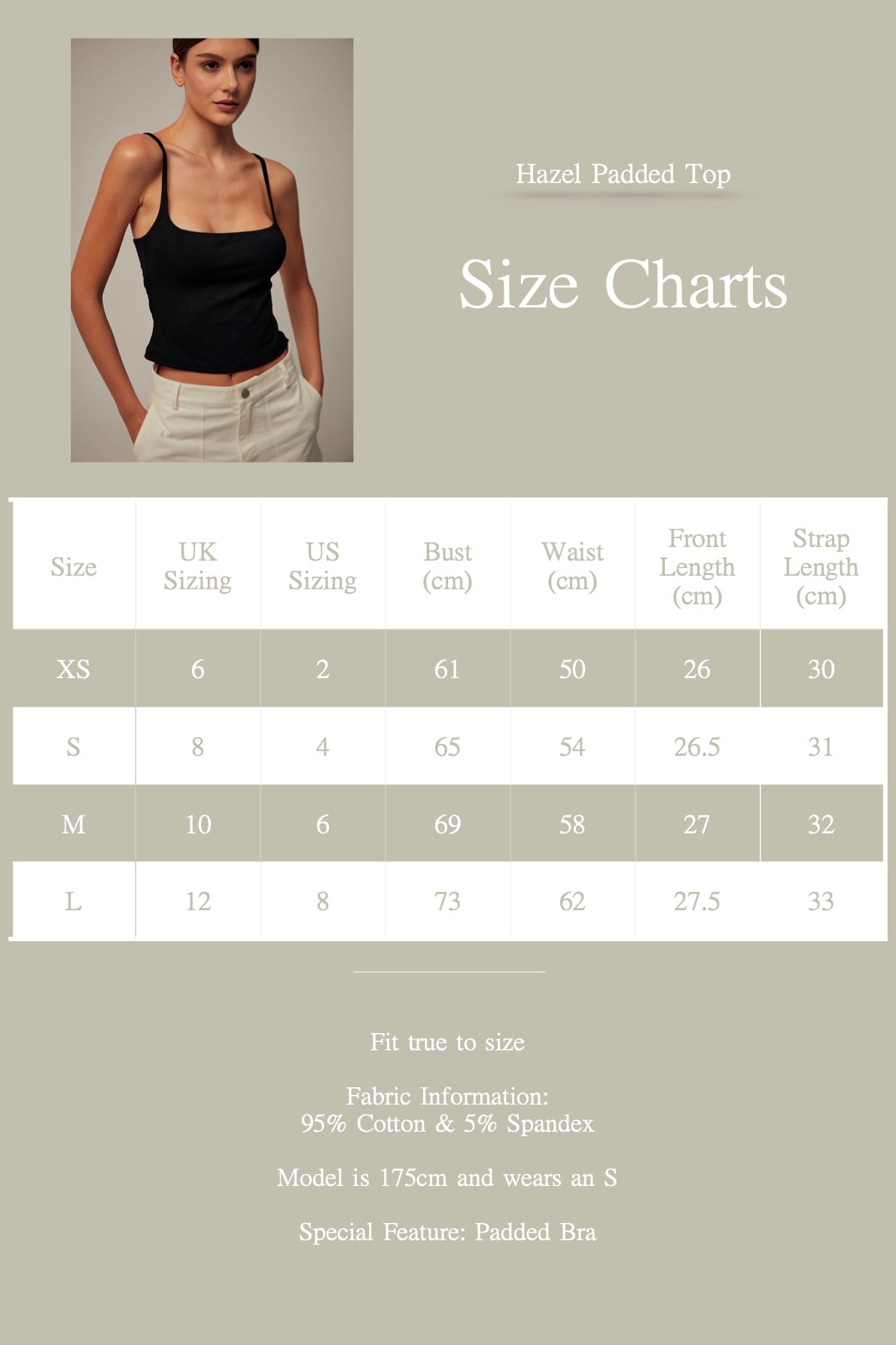 EMVY | Hazel Padded Top - Black