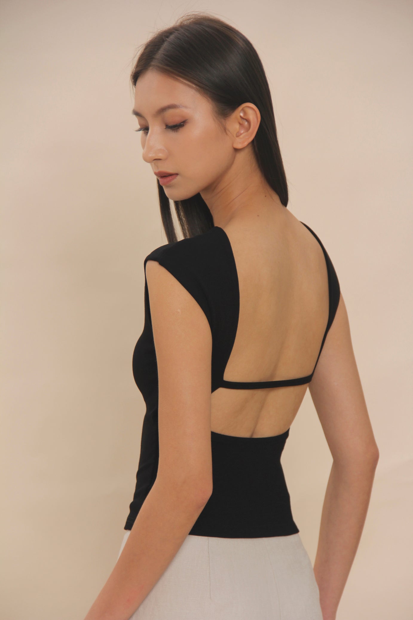 EMVY | Kate Padded Top - Black