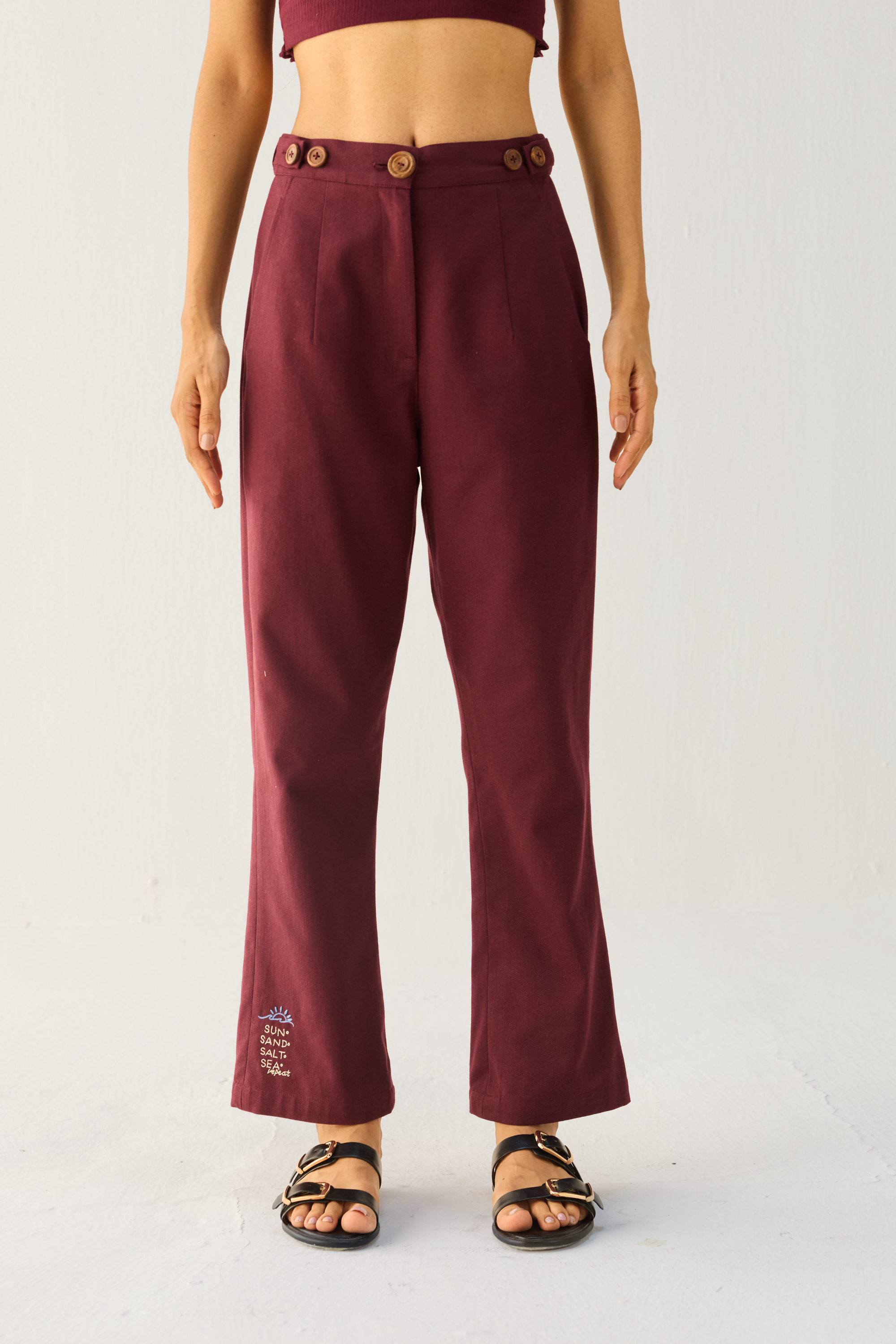SUI | By The Sea Organic Cotton Trousers