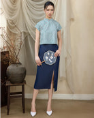 DOTTED LINE | Rita Cheongsam Top