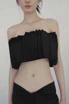 SAYA | Alga - Pinched Pleats Tube Top