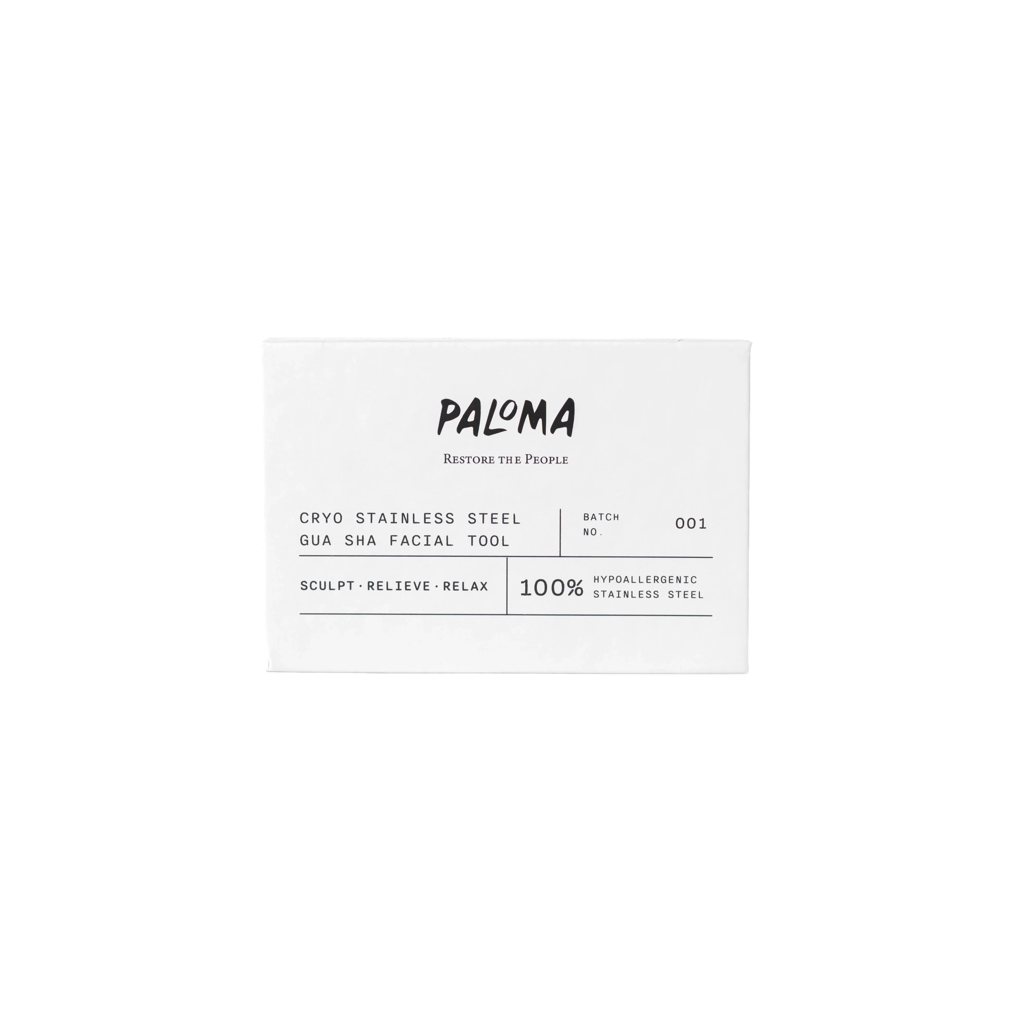PALOMA | Cryo Stainless Steel Gua Sha