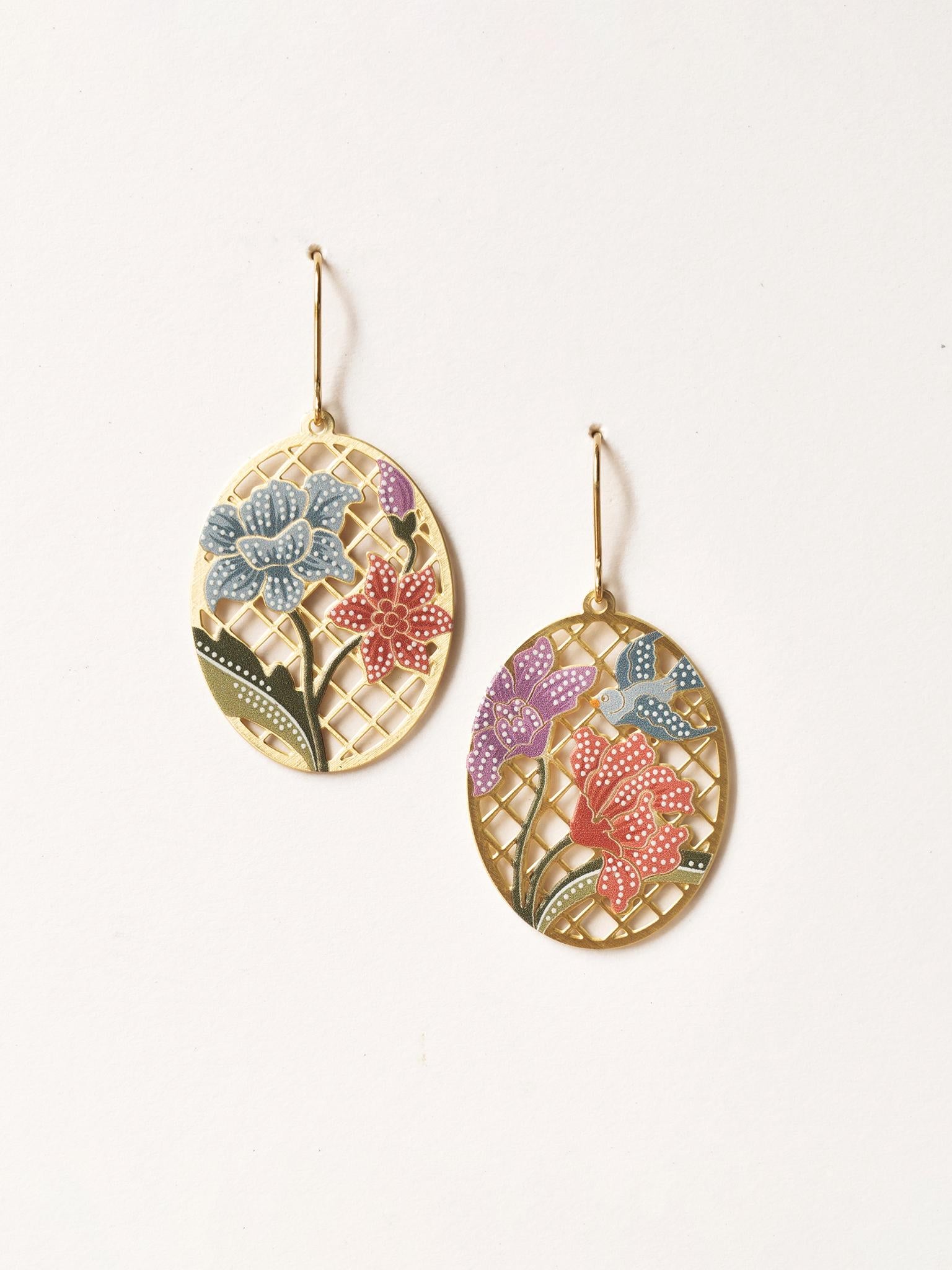 EMBRACE JEWELLERY | Peranakan Hook Earrings
