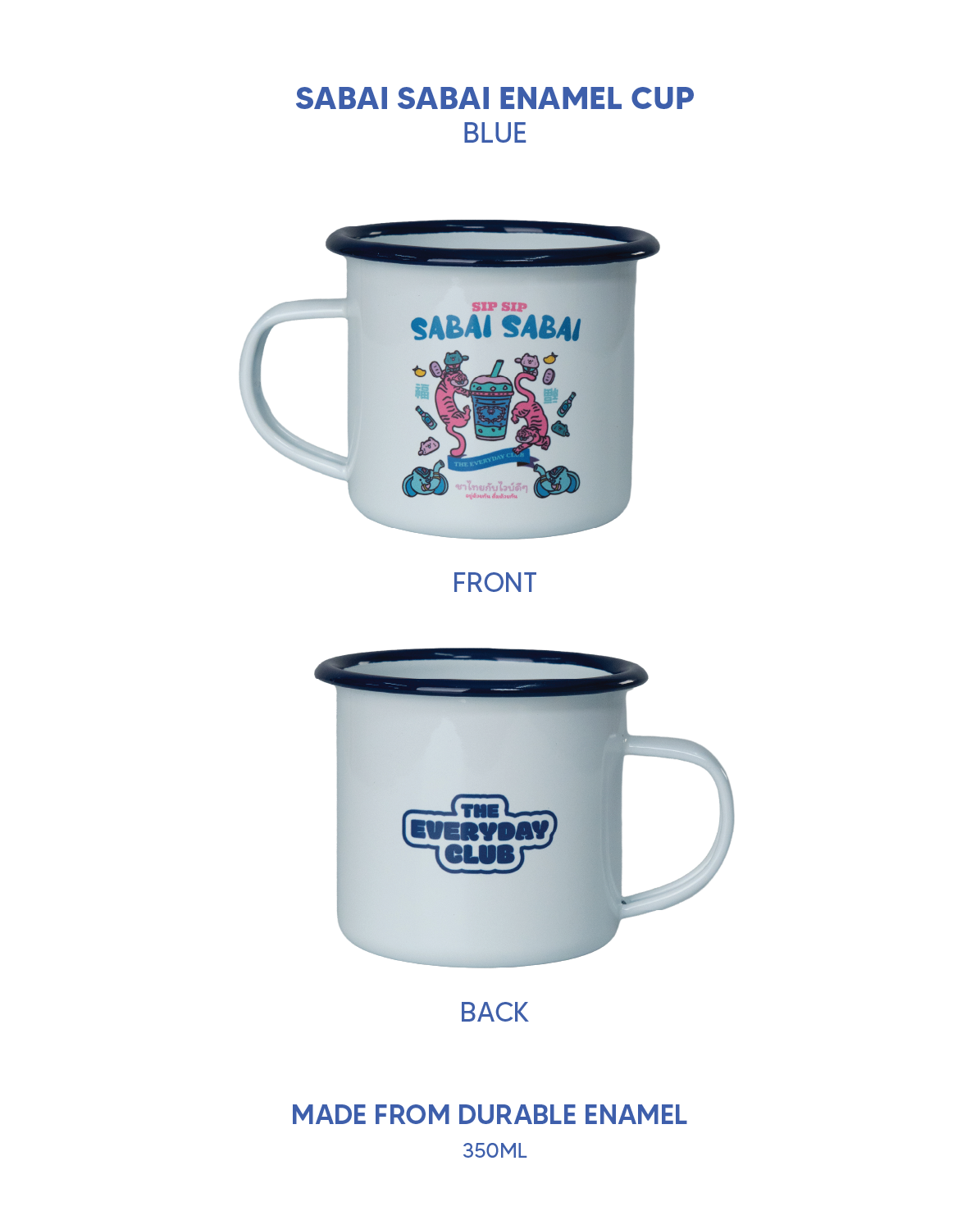 THE EVERYDAY CLUB | Sabai Sabai Enamel Wares