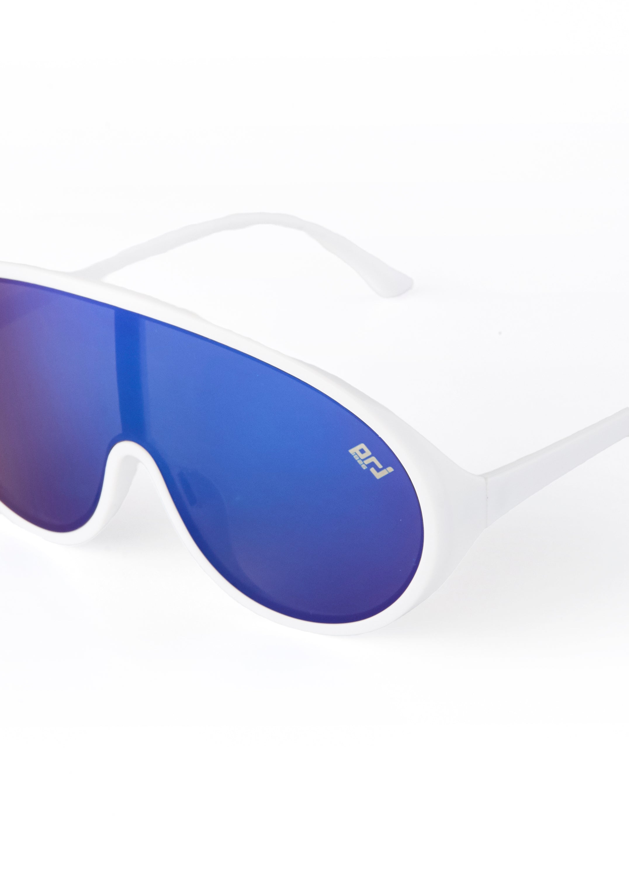 PROJECTWEAR | Edsel One-Piece Lens Sunglasses White/Blue