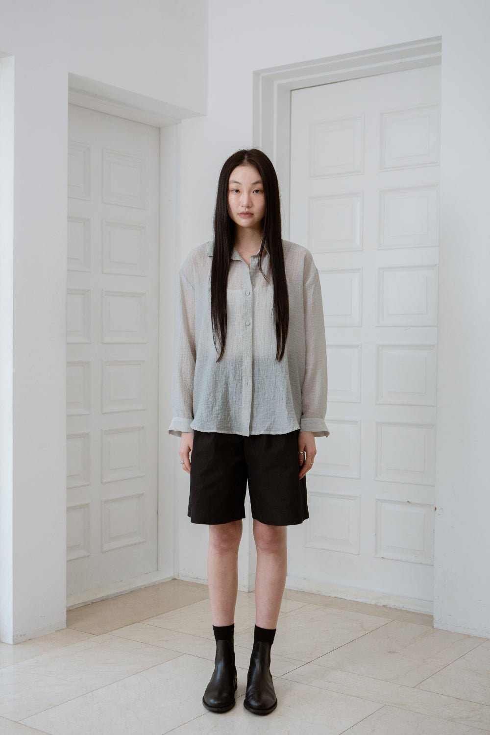 SAERO COLLECTIVE | Oreum Shirt V. 1 | Light Grey